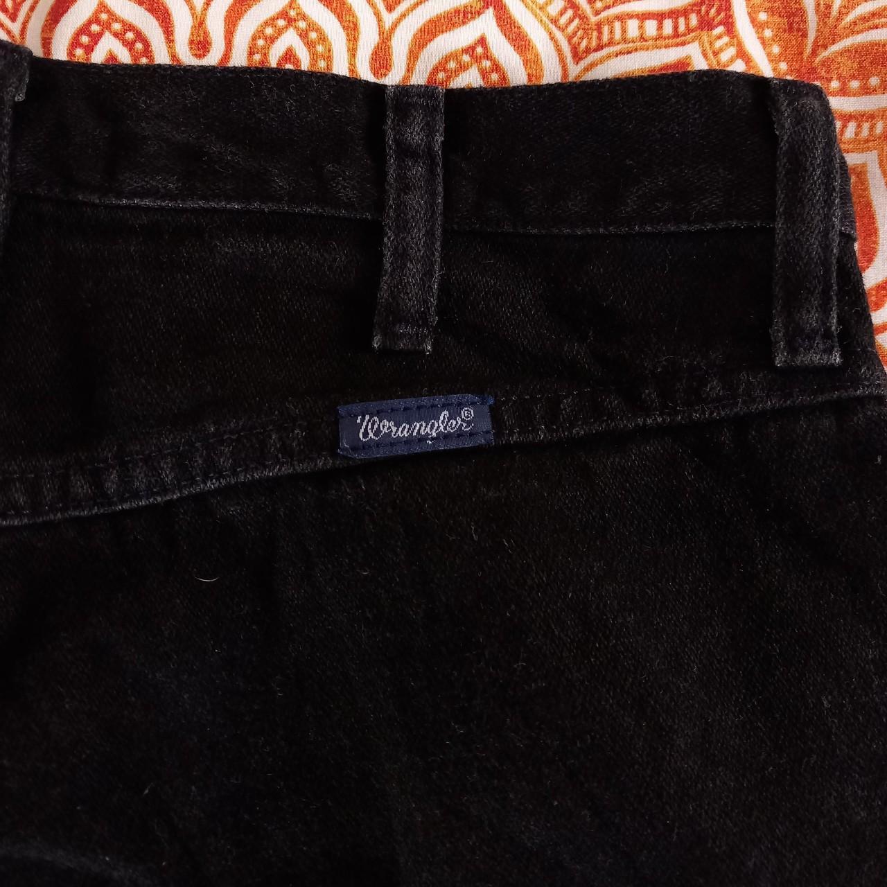 Vintage black denim Wrangler jeans - 32