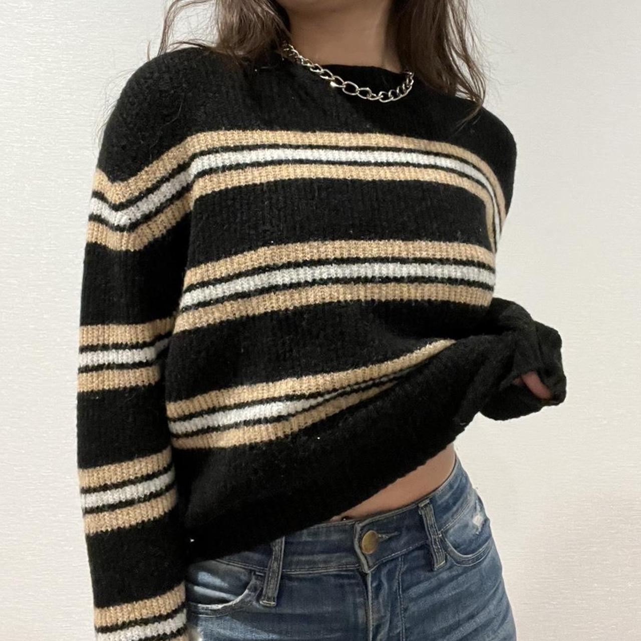 H&M striped knit sweater, Super comfy, soft,
