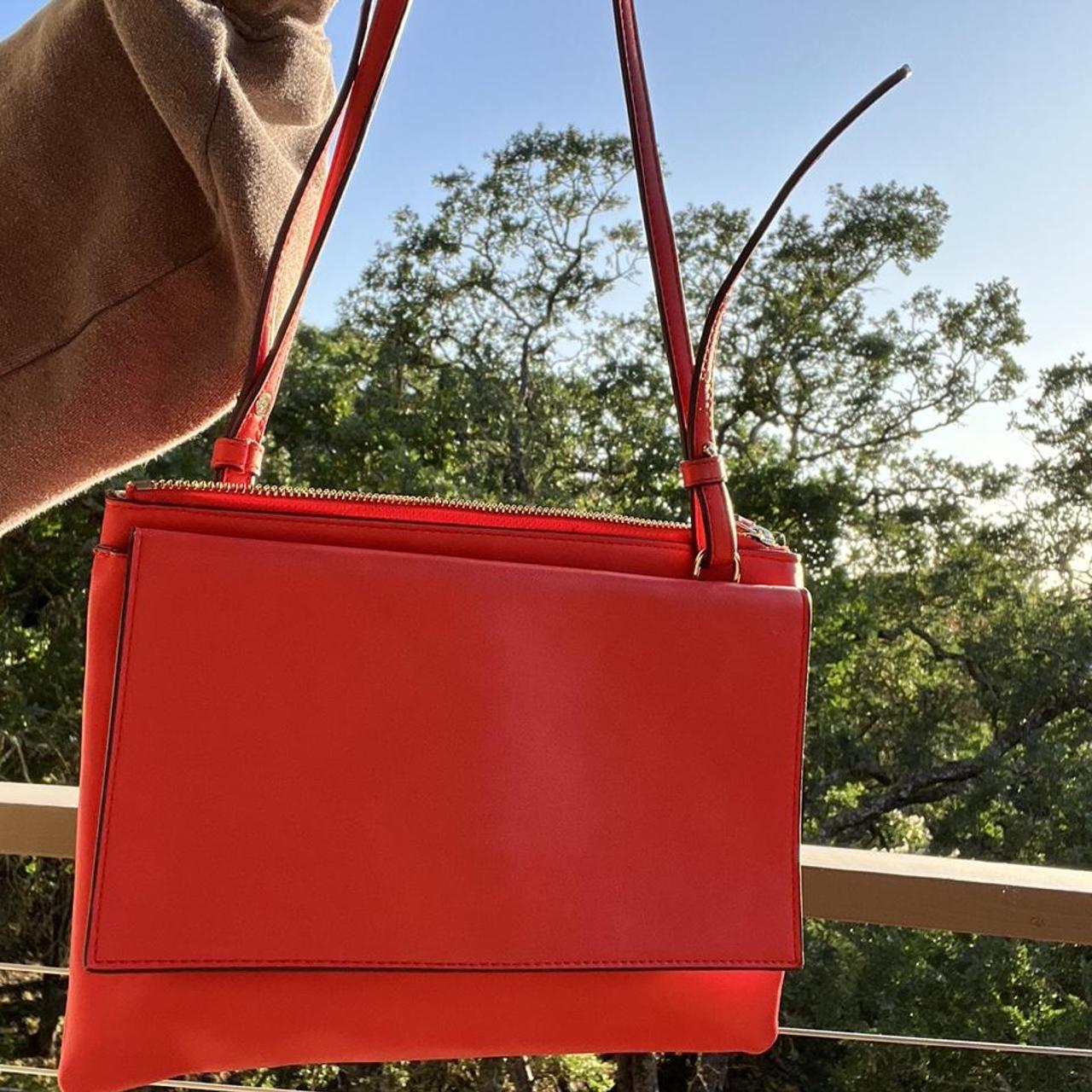 French Connection red crossbody purse! Super... - Depop