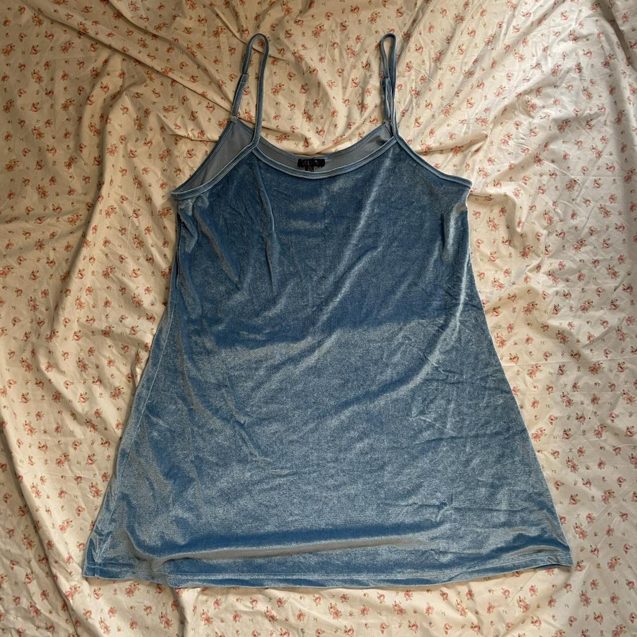 Lovely little blue Delia’s mini dress. I’ve had this... - Depop