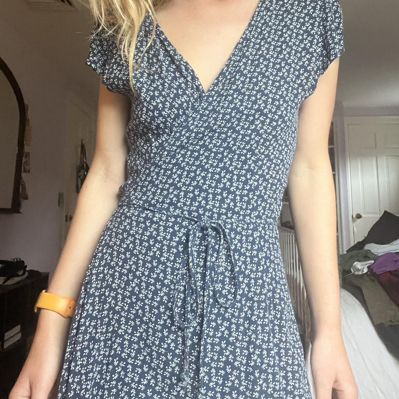 Brandy Melville Robbie Wrap Dress Good... Depop