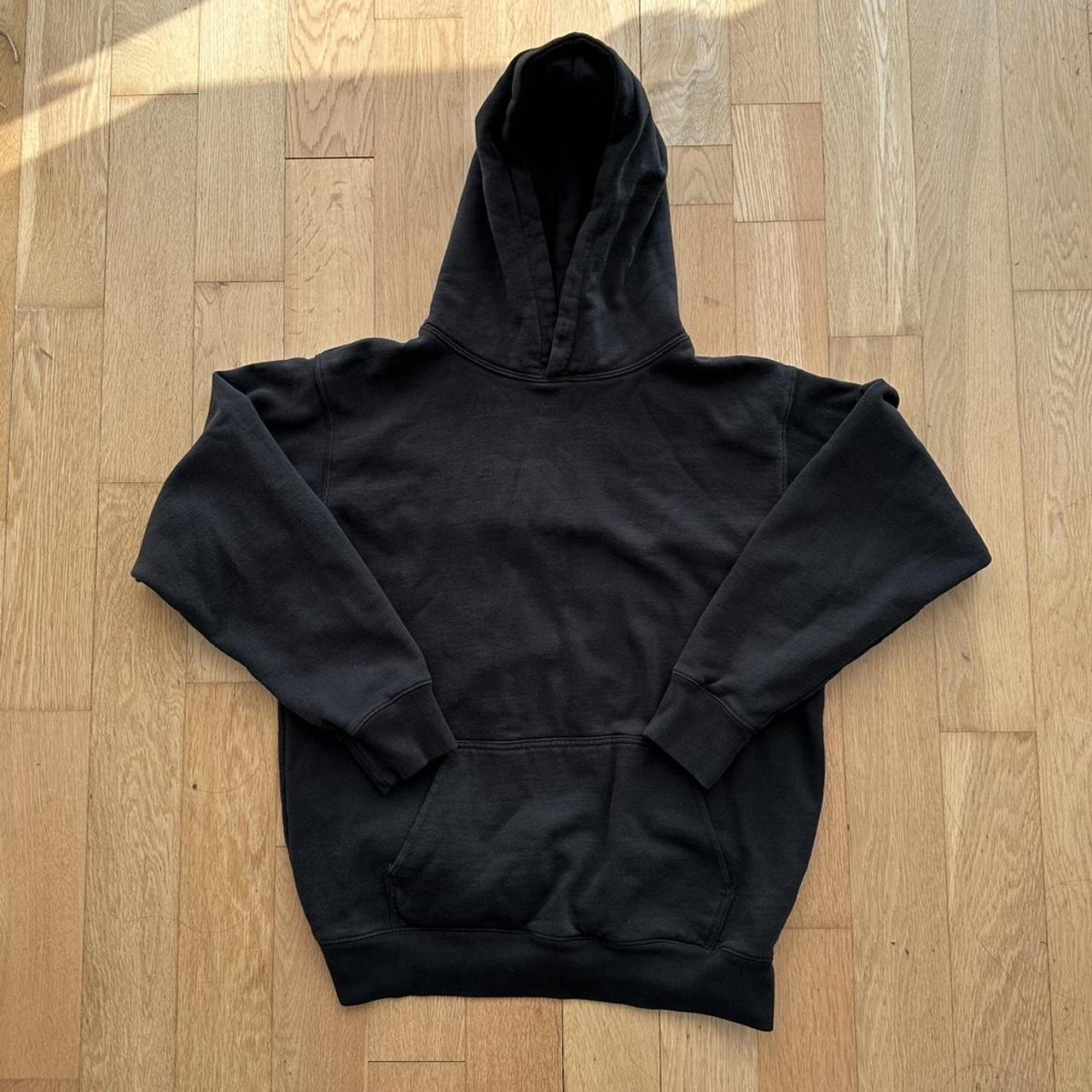 Brandy Melville Black Christie Hoodie. Wore once.... - Depop