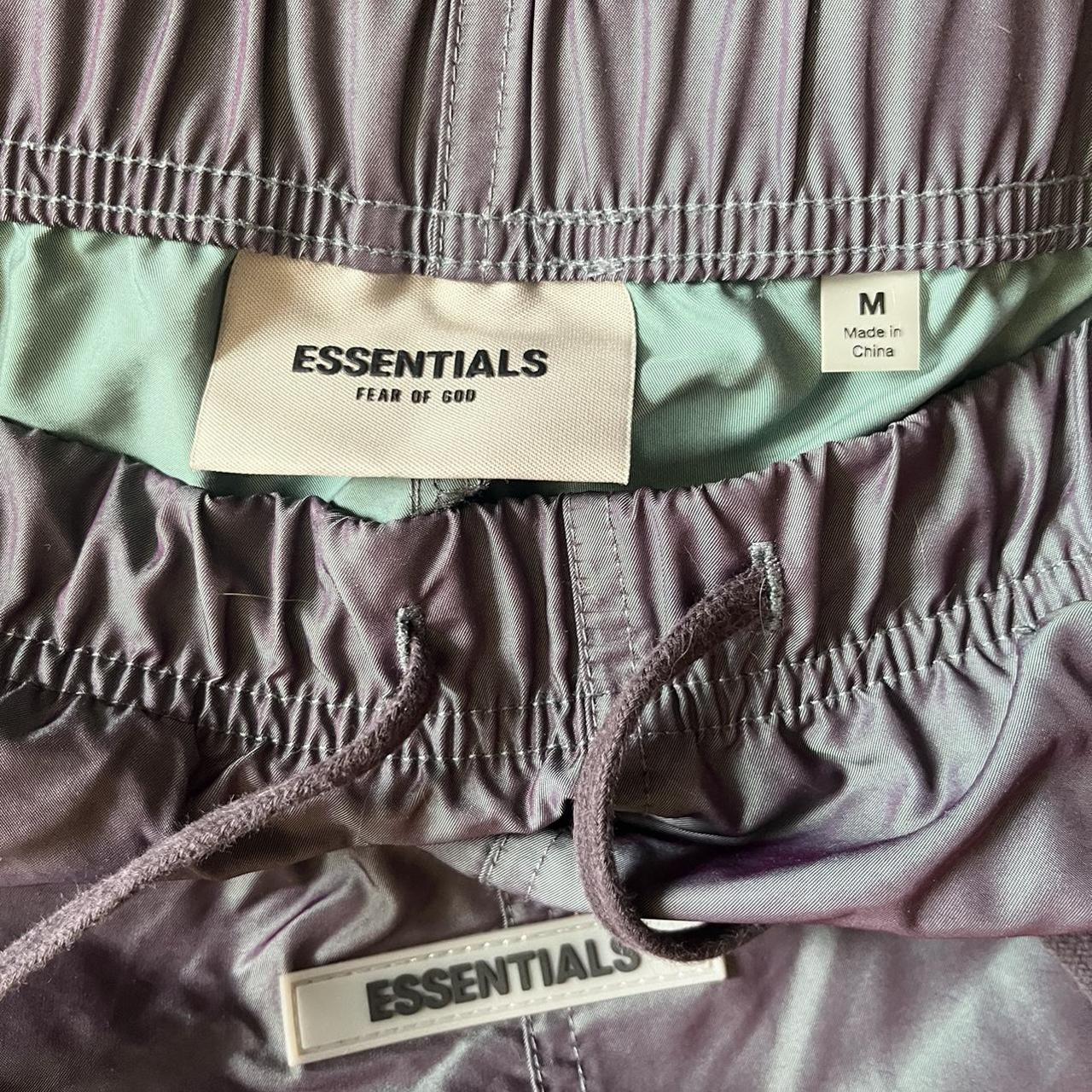 fear of god essentials nylon track pants