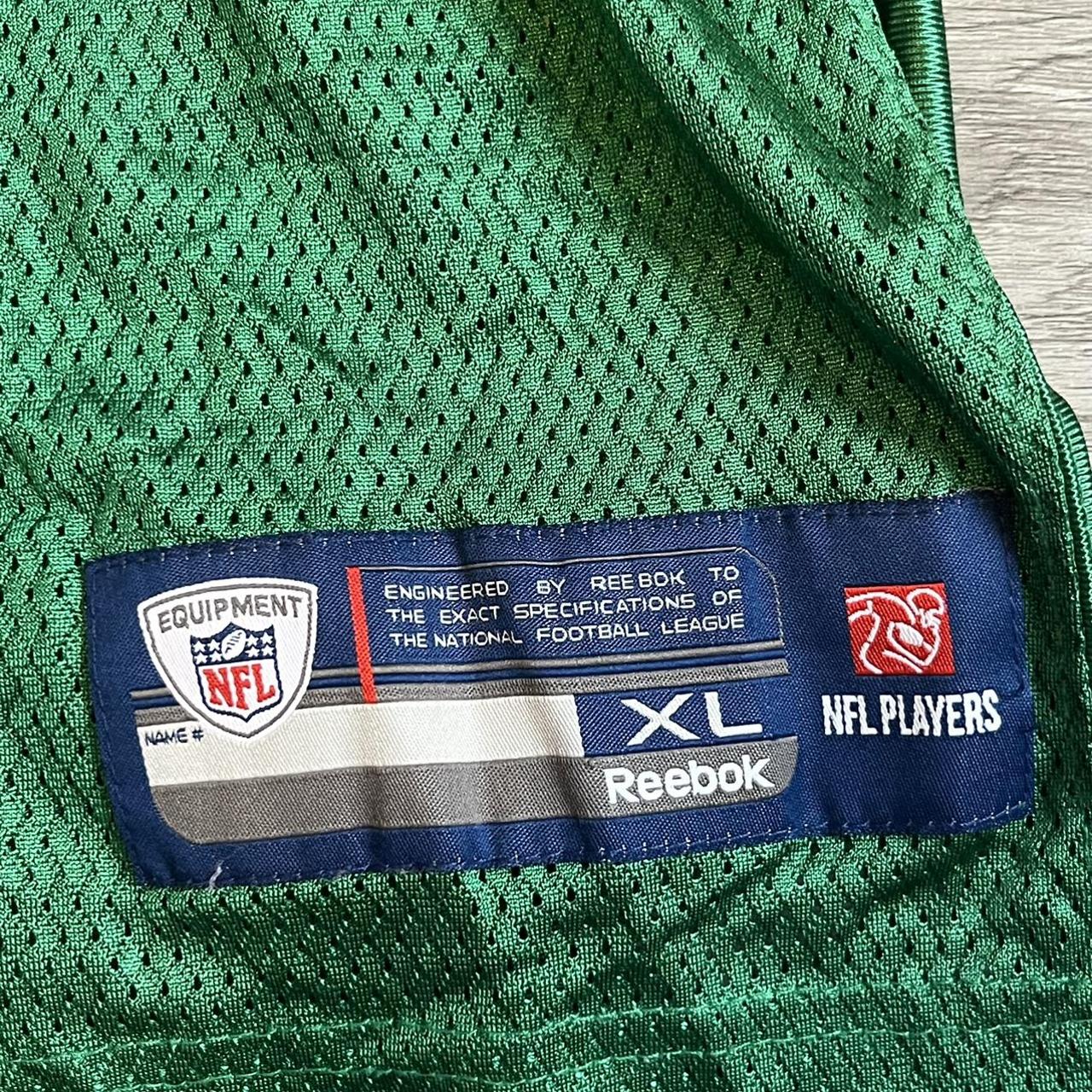 Vintage Reebok Michael Vick Away Jersey it says - Depop