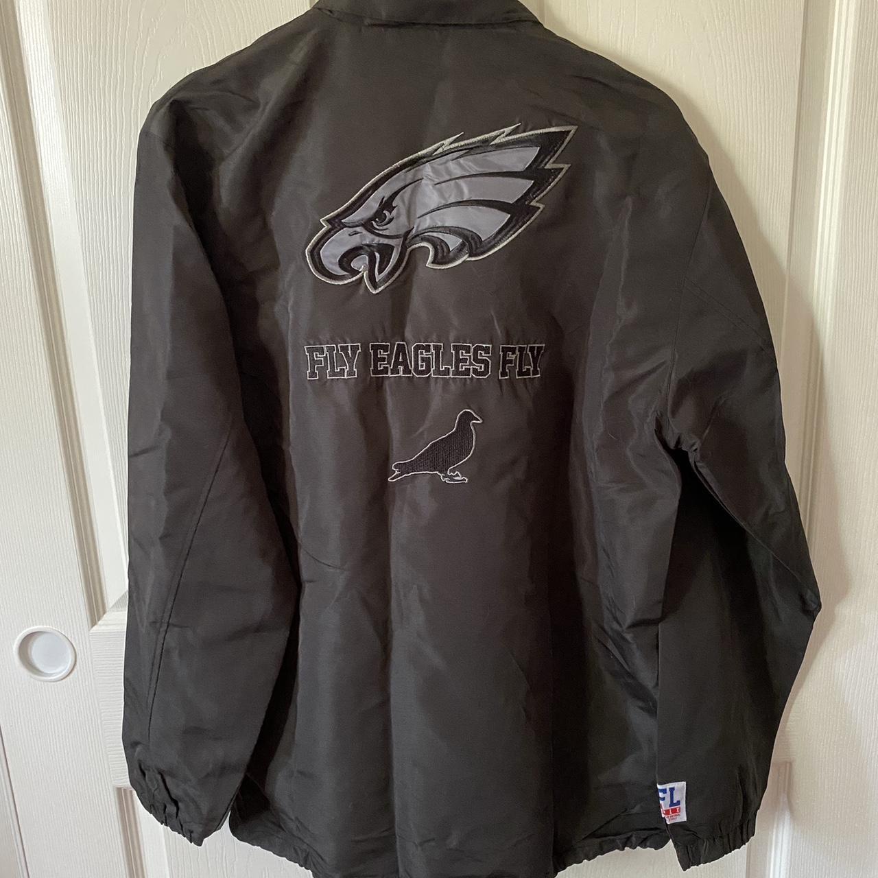 Mitchell & Ness Philadelphia Eagles Black Satin - Depop