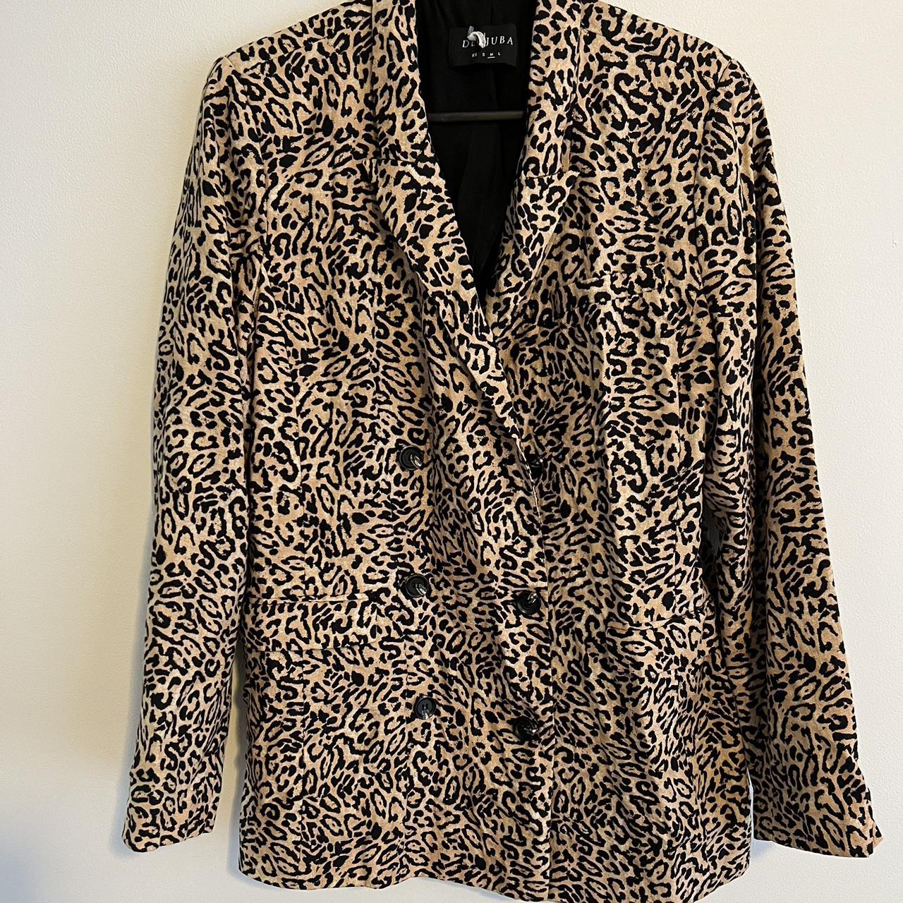 Decjuba leopard jacket hotsell