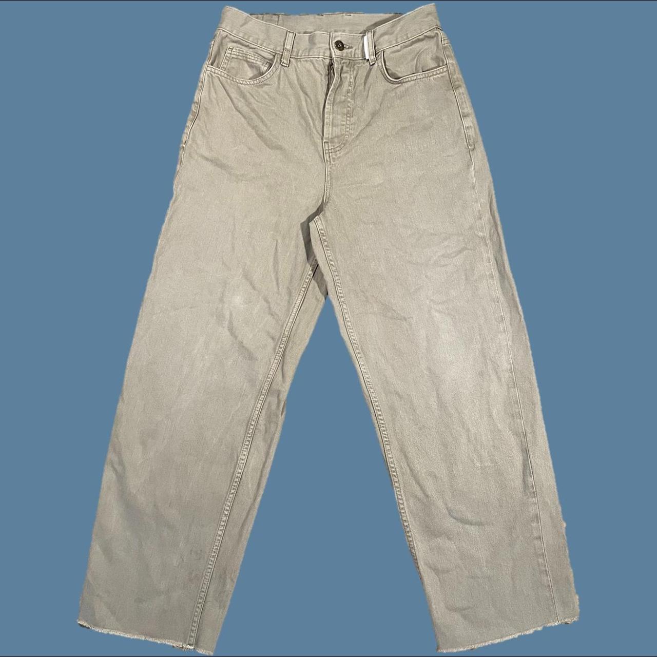 ASOS Men's Khaki Trousers Depop