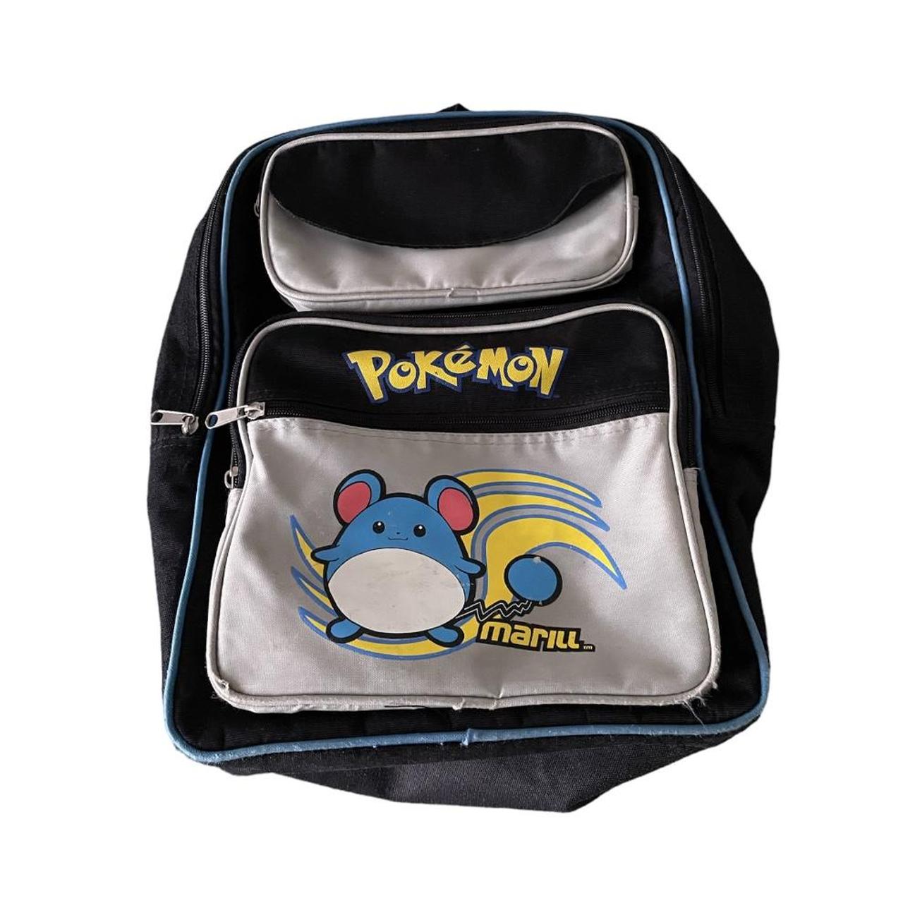 Vintage y2k 90s Pokemon backpack , Some wear in the...