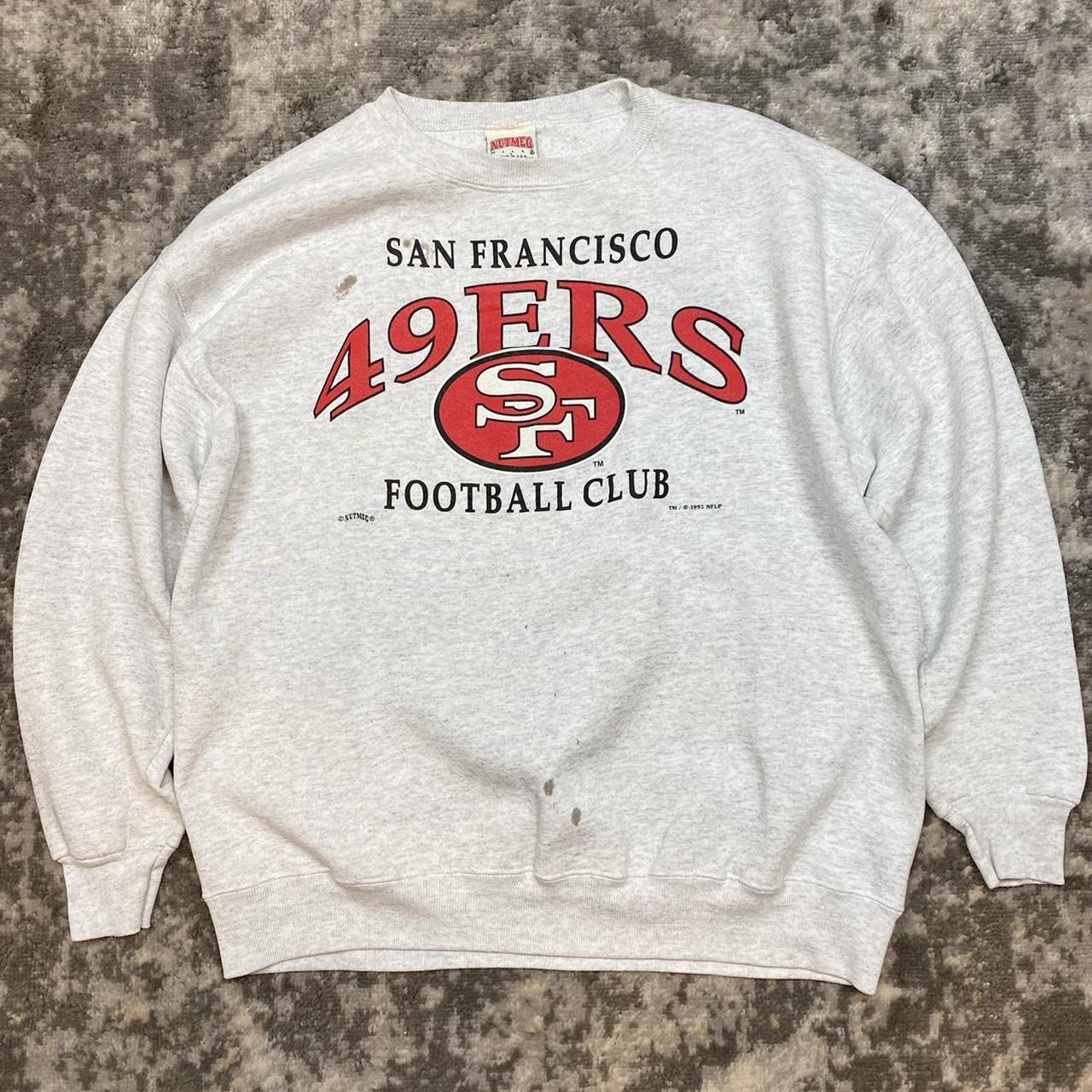 Vintage Style San Francisco Football Sweatshirt, 49ers Shirt