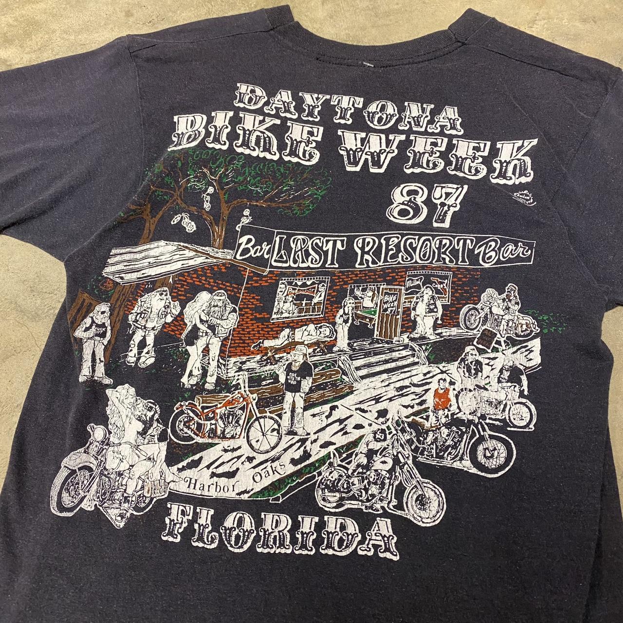 Vintage Mr No on sale Big Deal Bike Week Party Tee - XL