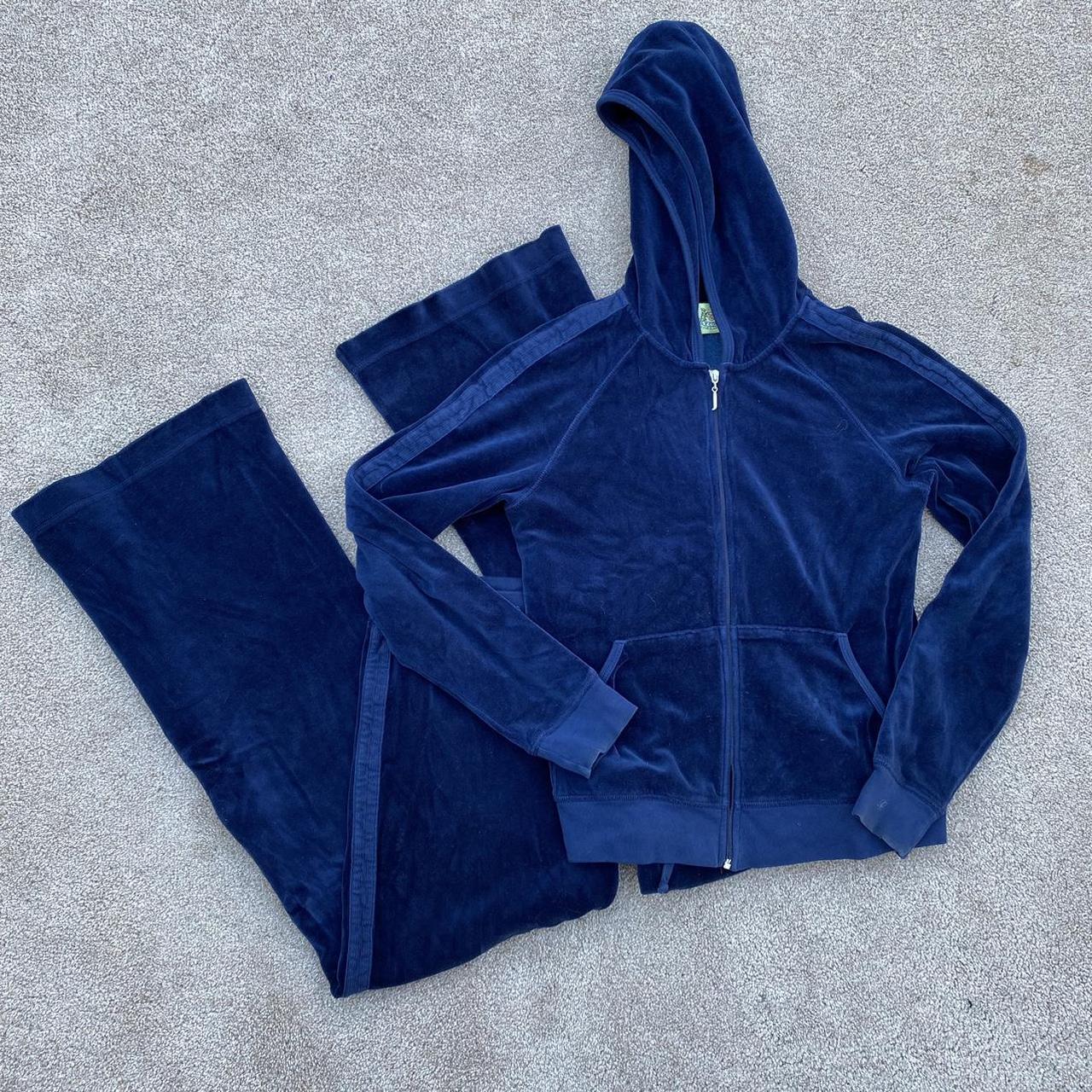 ‘00s Navy Velour Juicy Couture Tracksuit,