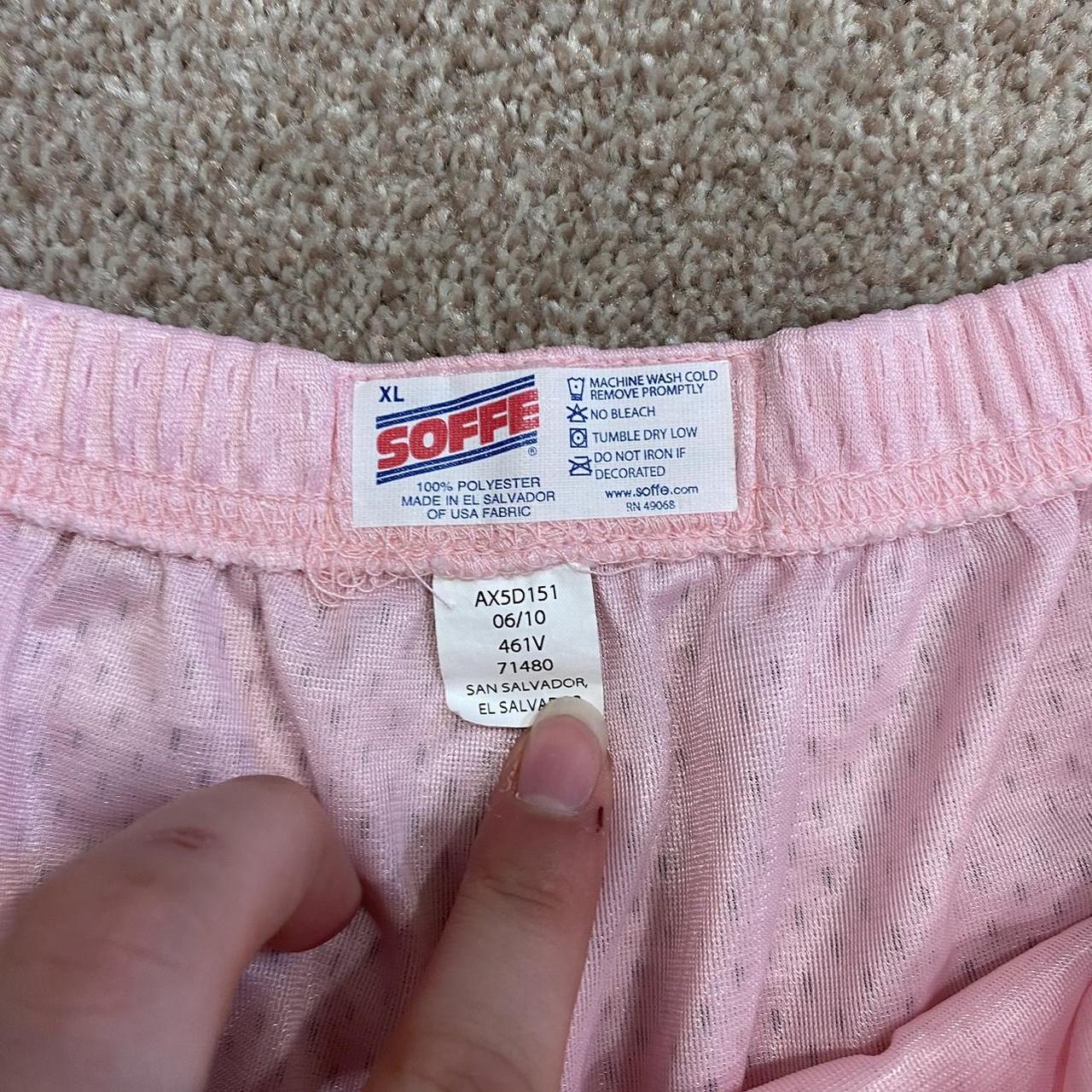 ‘00s Baby Pink Soffe Shorts These are such a cute... - Depop