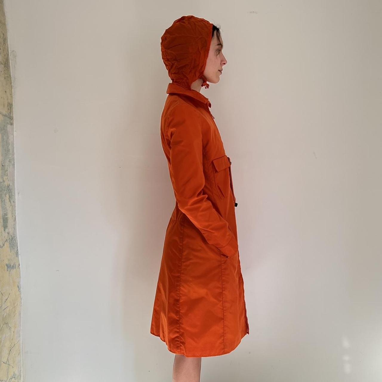 ジャケット・アウター archive MIU MIU hooded long coat 00's] OLD MIU MIU MILITARY STYLE NYLON COAT SIZE.M