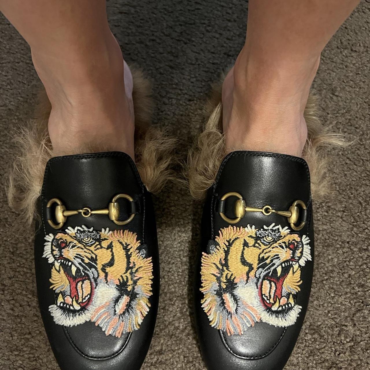 gucci loafer tiger