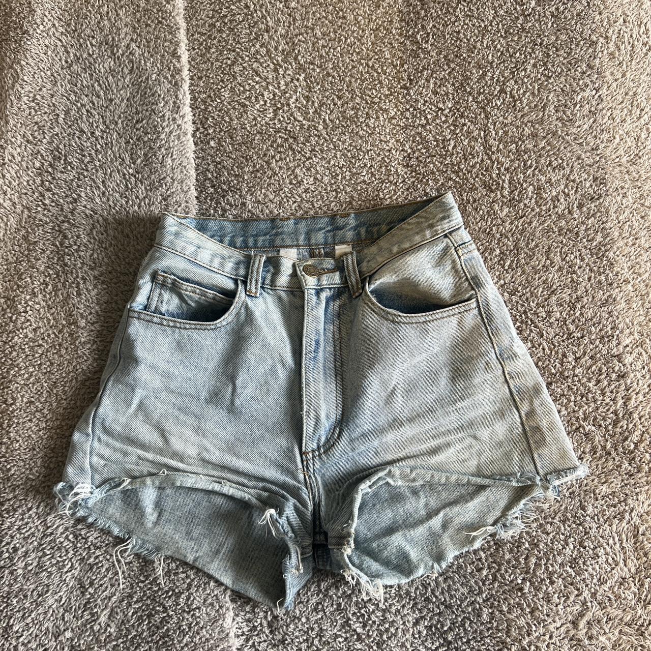 brandy melville denim shorts Depop