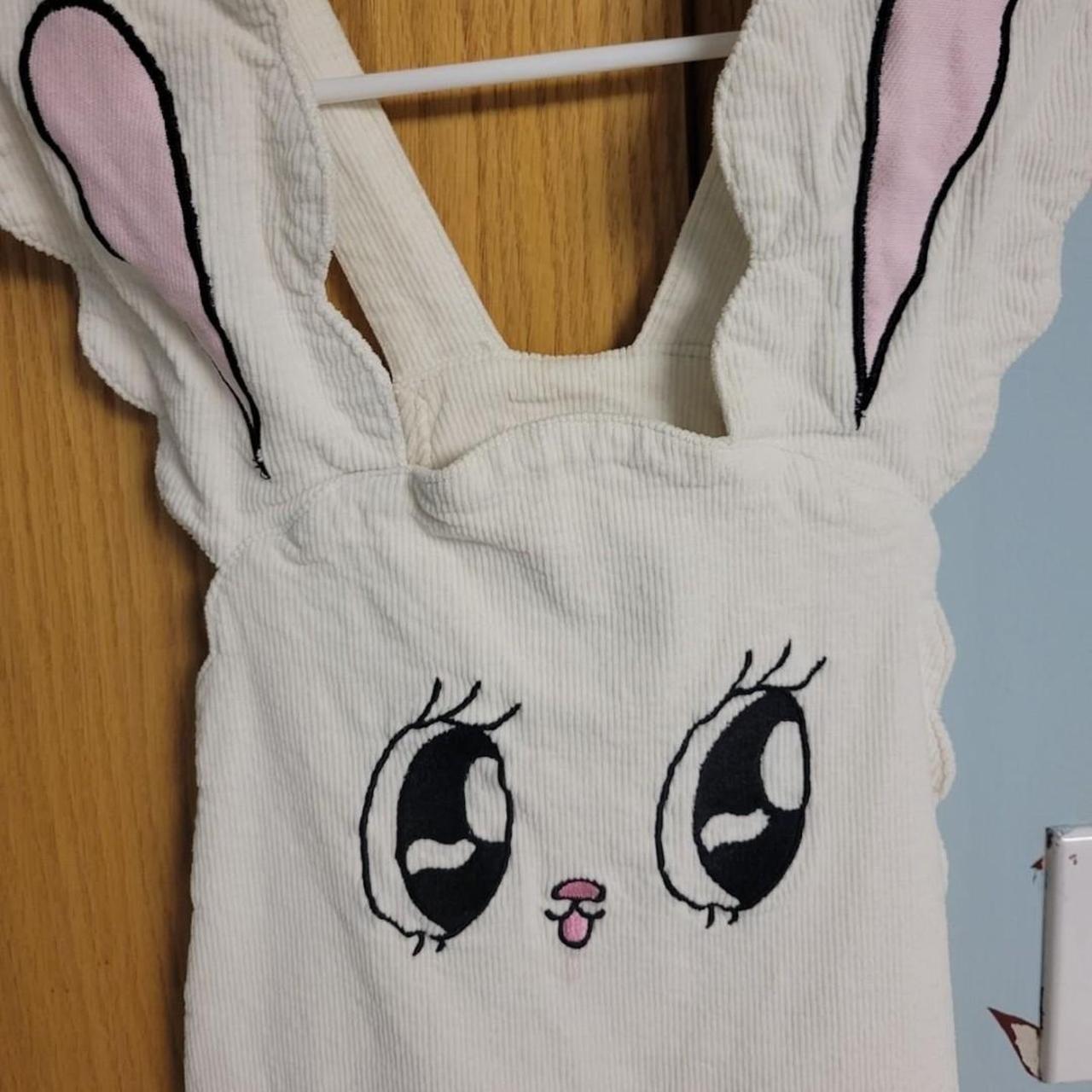 Lazy Oaf Women's Overalls - White - S – Lazy oaf … - image 2