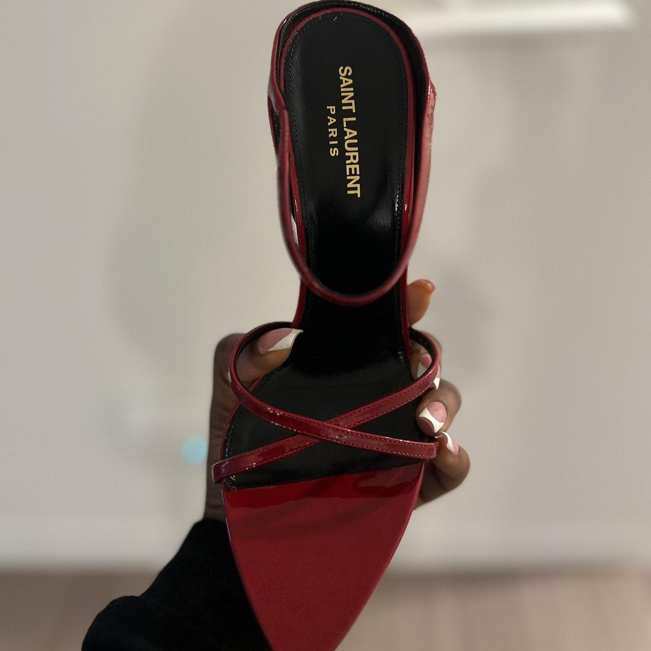 Saint Laurent::パンプス:38[RESALE] Saint Laurent heels Never worn Size 41 | Depop