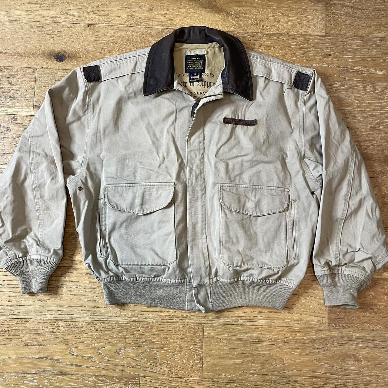 Mens American Vintage Air Force Bomber Flight... - Depop