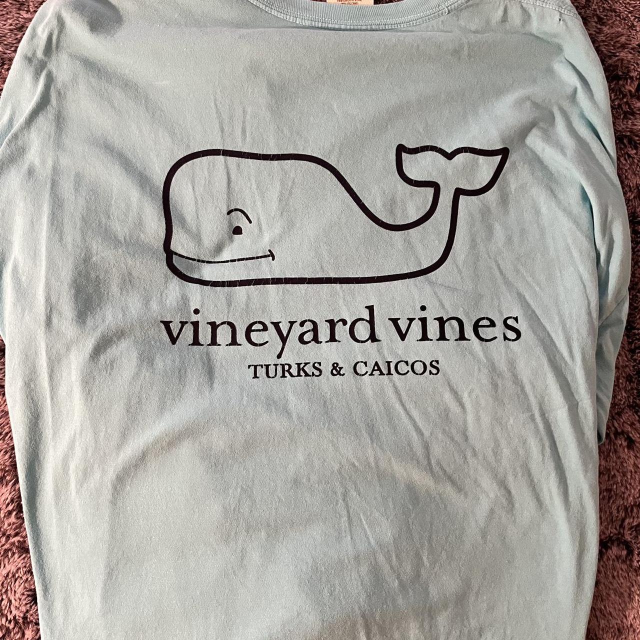 Vineyard vines Turks and Caicos long sleeve in a... - Depop