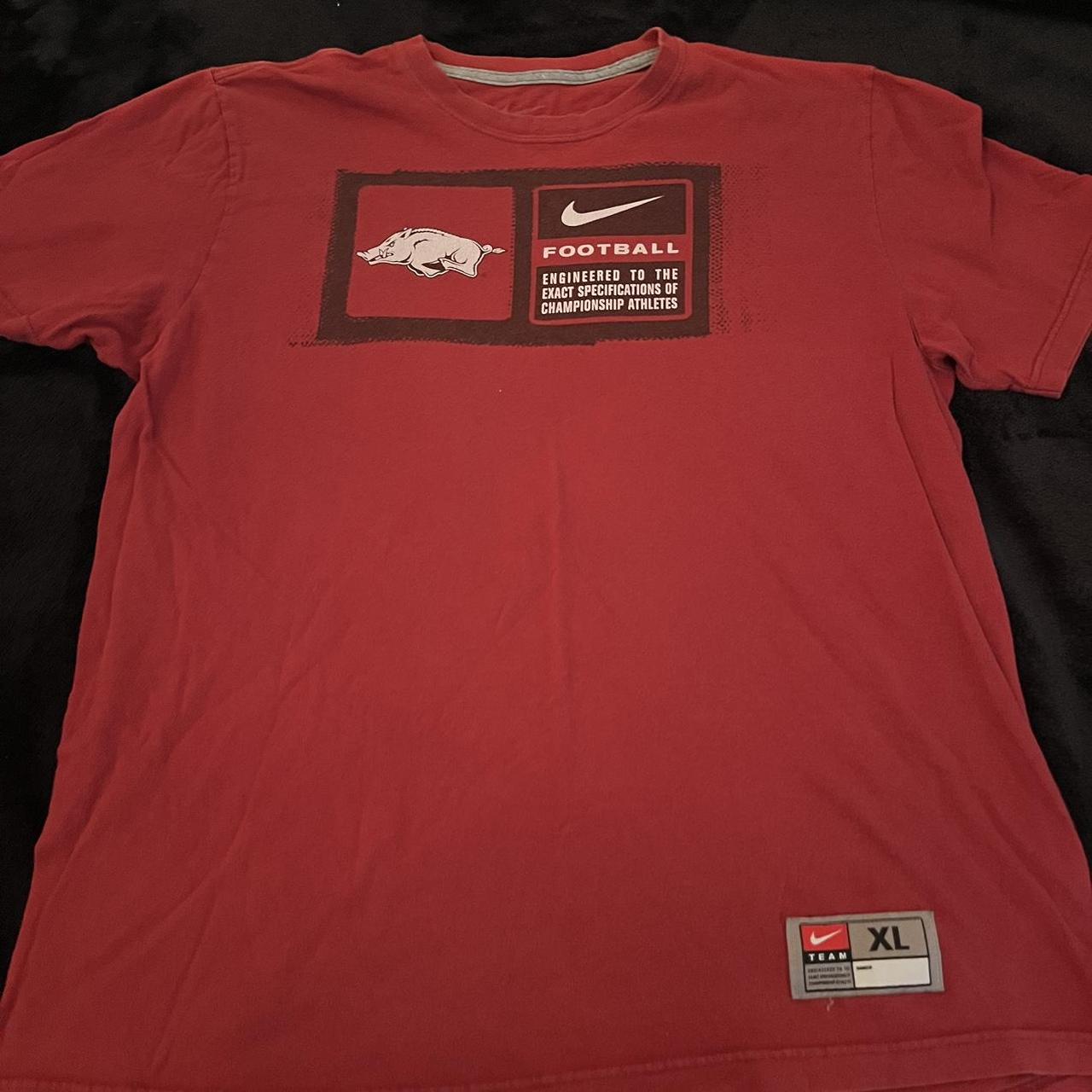 Nike Men's Shirt - Burgundy - XL