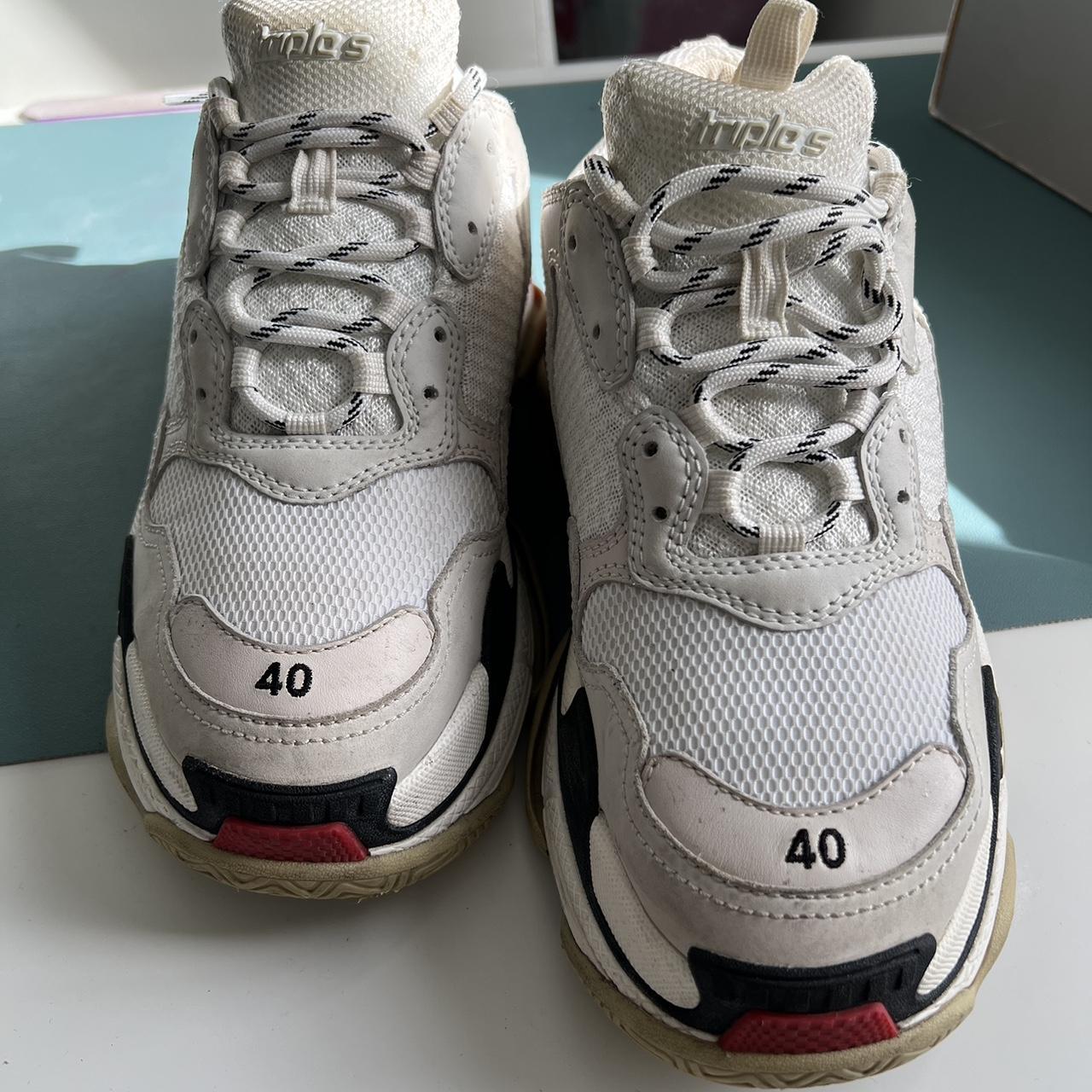 Balenciaga triple store s white 40