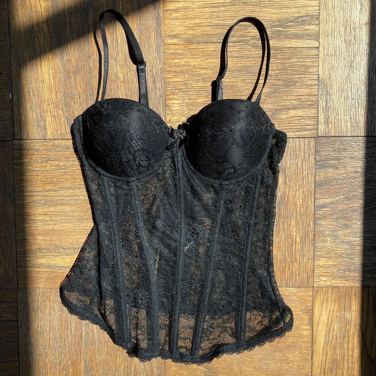 Black corset top from Body Rage! Size medium! Price... - Depop