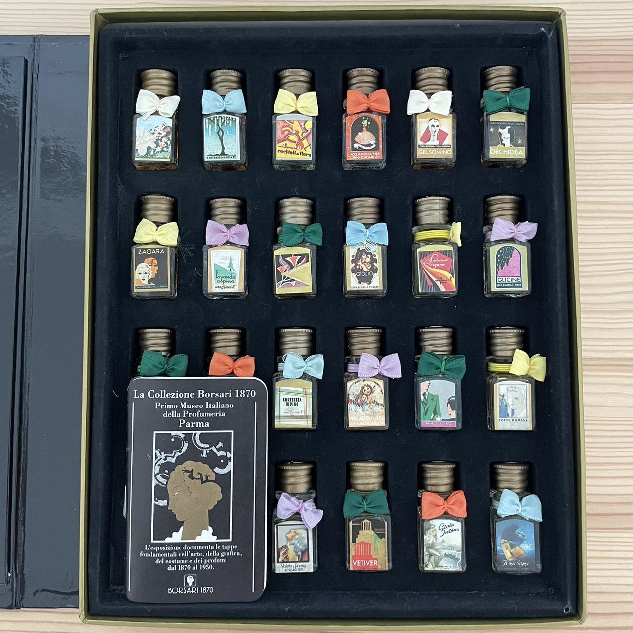 Very rare Borsari 1870 perfume collection from Italy