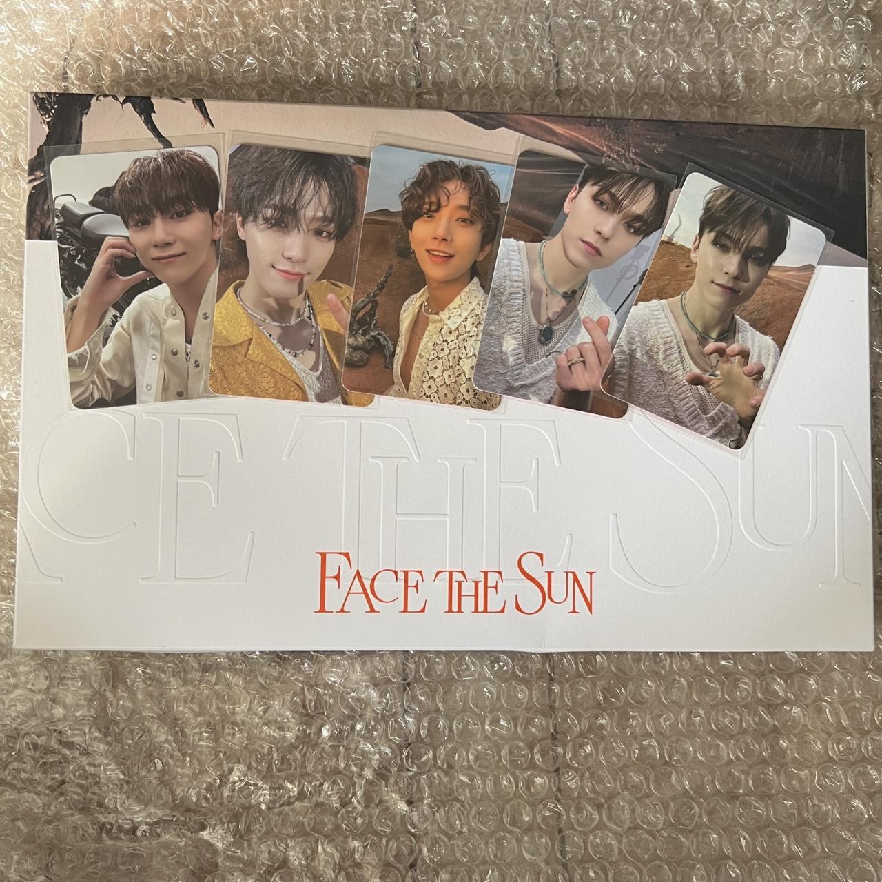 seventeen face the sun (ray) album with Target... - Depop