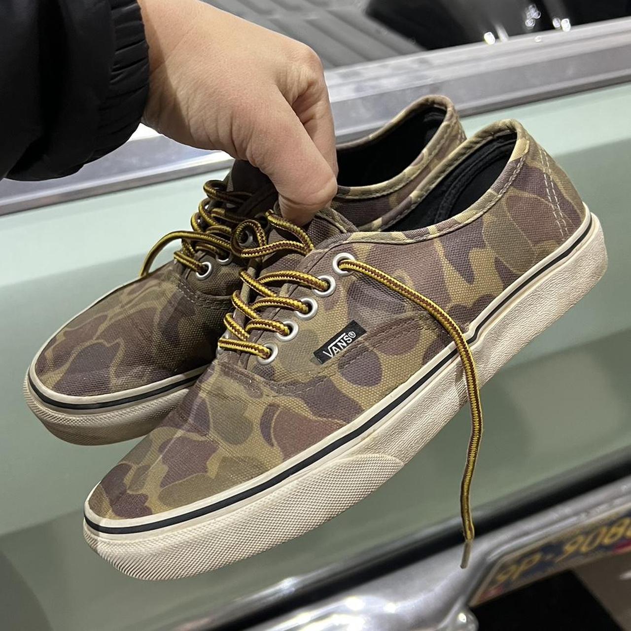 Vans womens camo clearance shoes