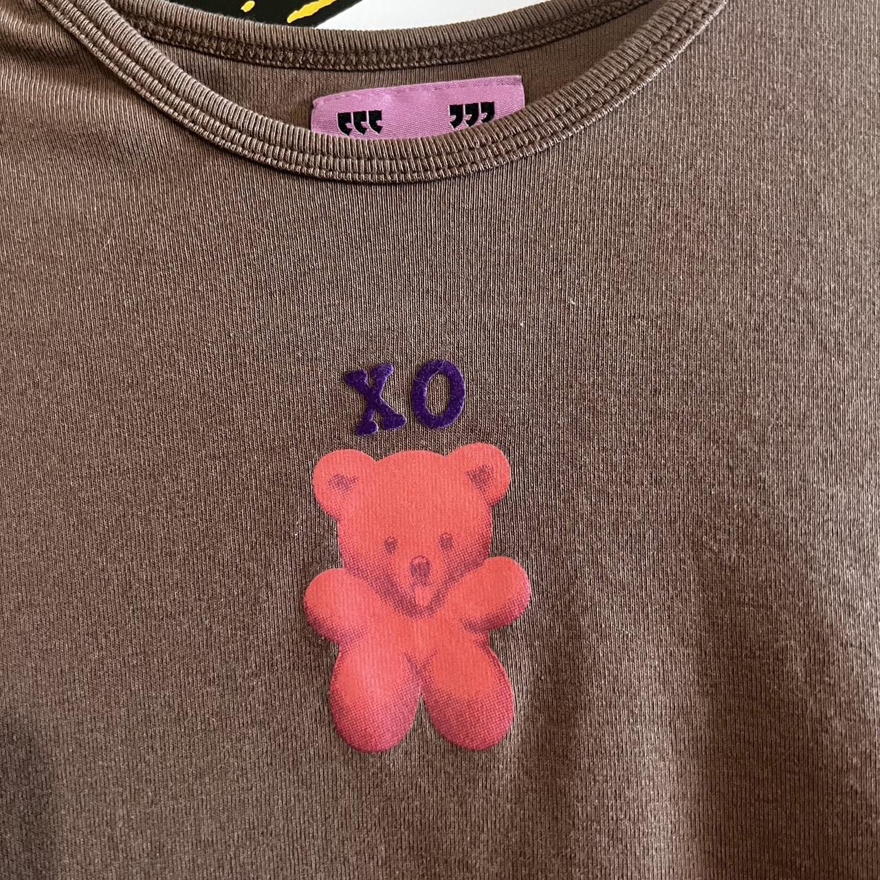 unif xo bear shirt worn once or twice unif... Depop