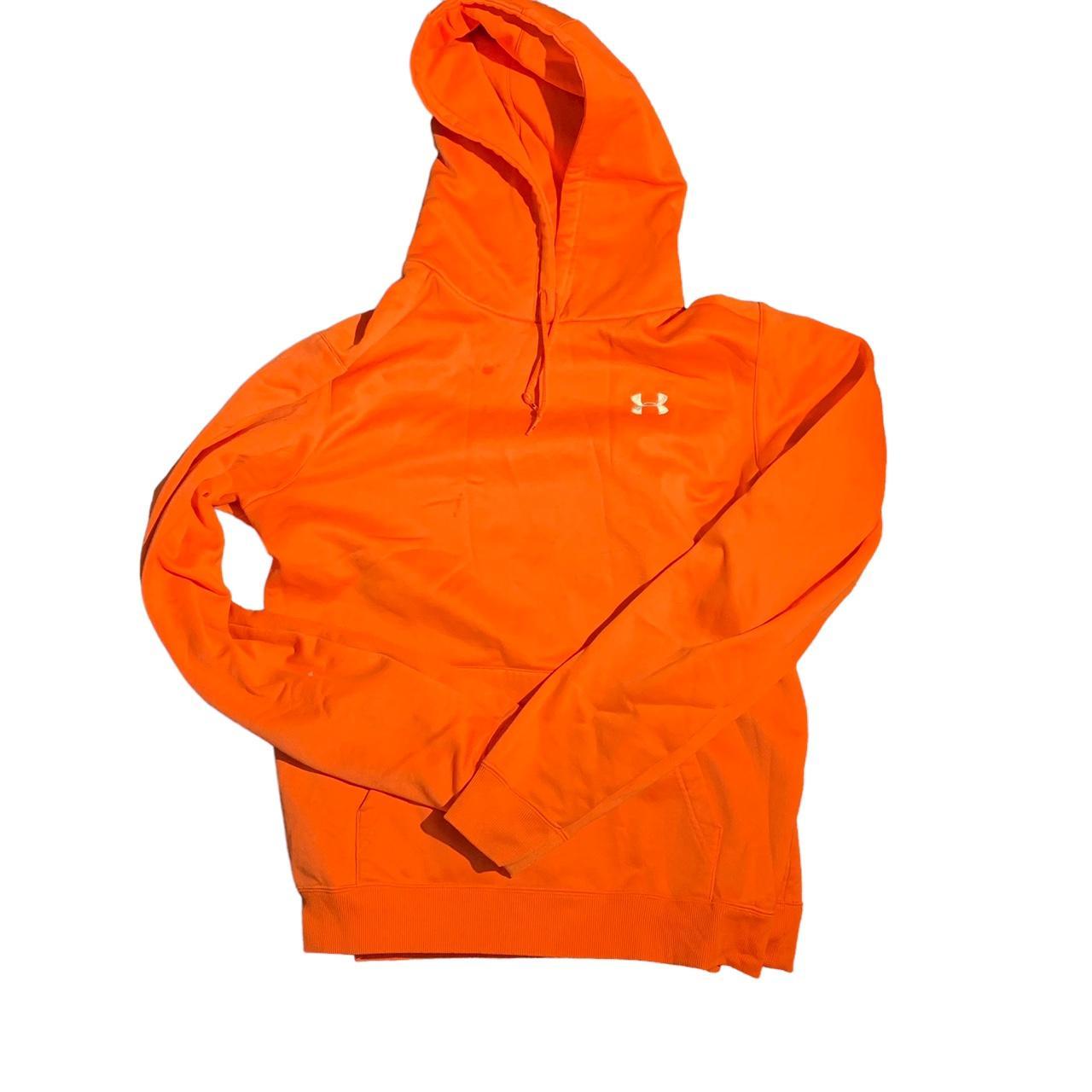 Under armour hoodie orange women Clearance
