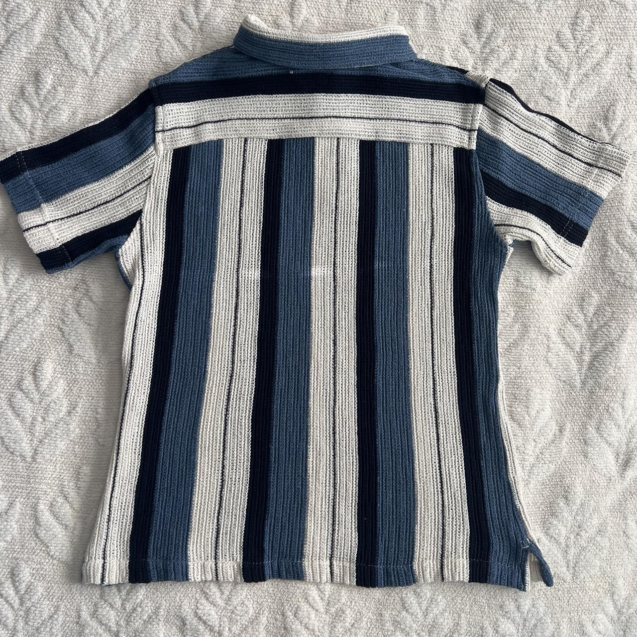 Zara Crochet Shirt 🌀 in excellent condition 🌀 light Depop