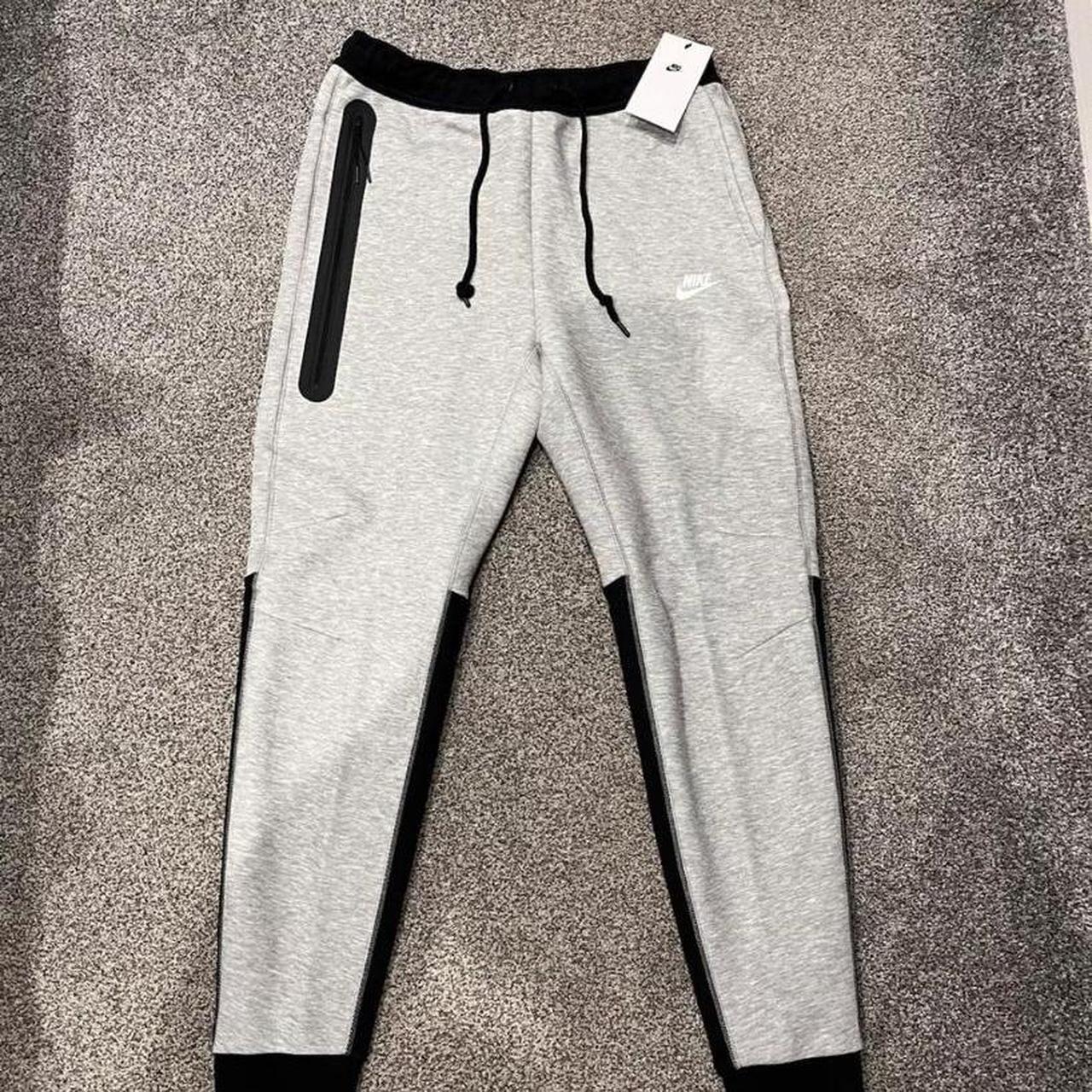 Nike Tech Fleece Hoodie+ Pants Black And Grey New... - Depop