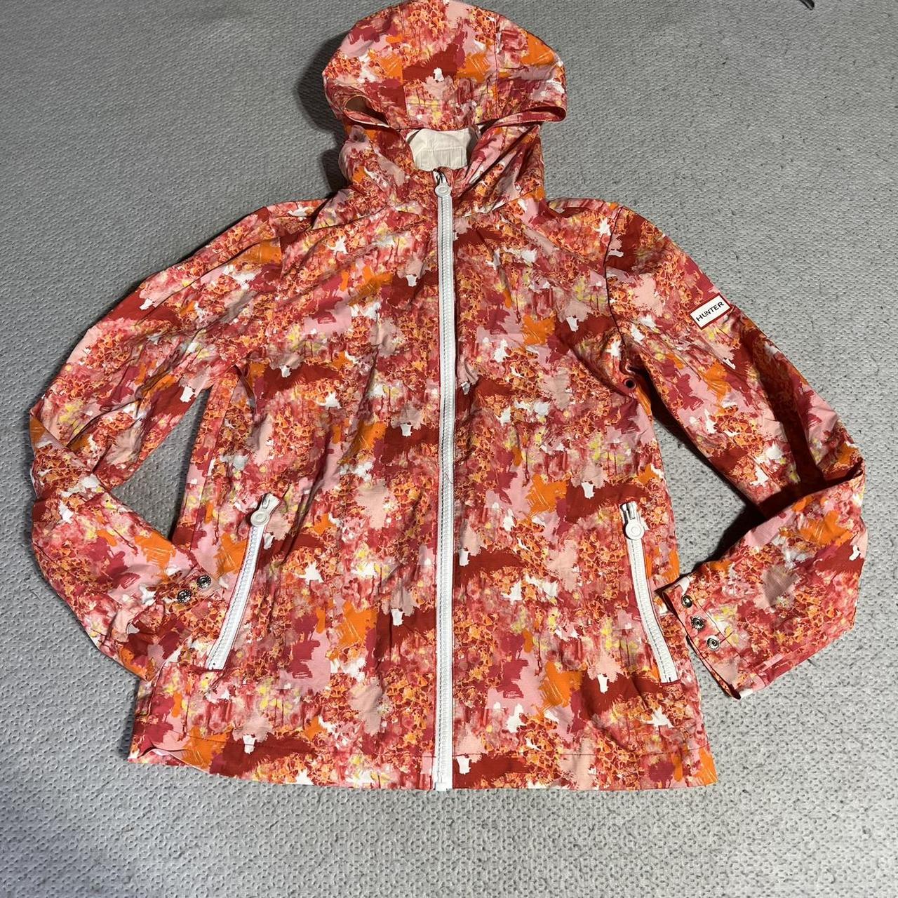 Hunter orange rain on sale jacket