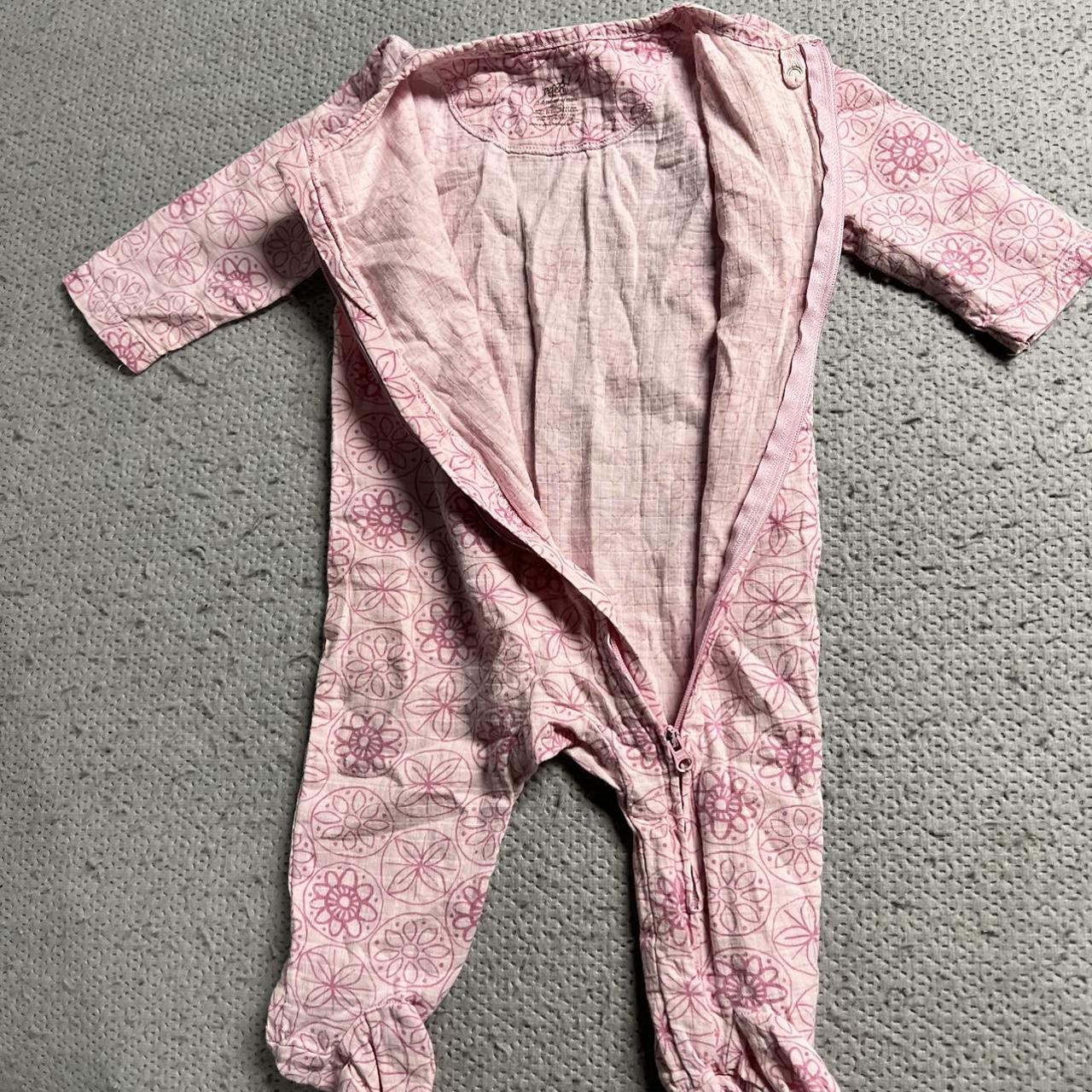 Aden + Anais Pink Sleepsuits-babygrows (4)