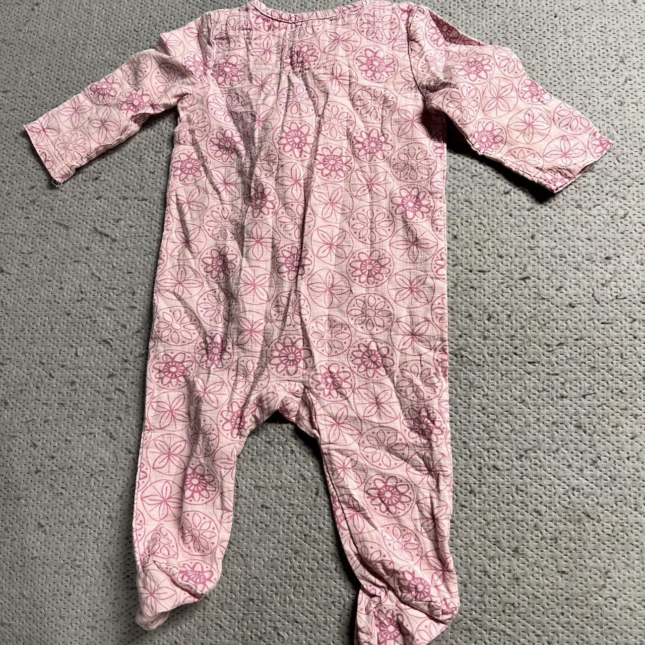 Aden + Anais Pink Sleepsuits-babygrows (5)