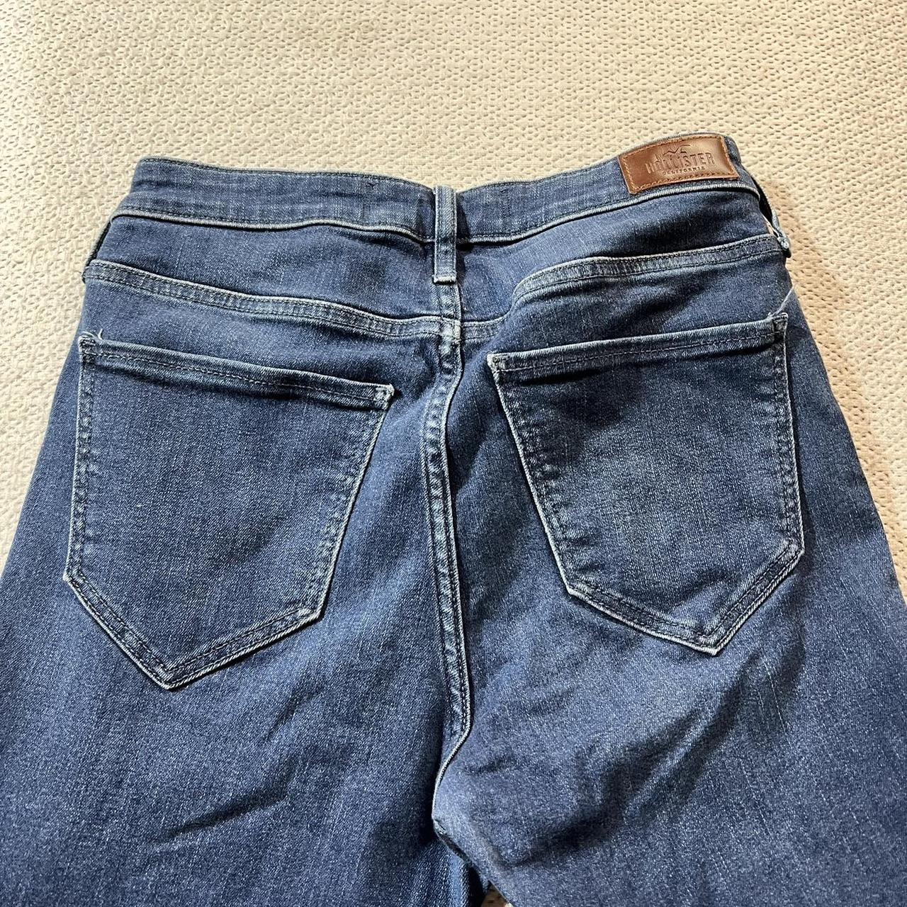 BRAND NEW FLARE JEANS hollister high-rise-flare - Depop