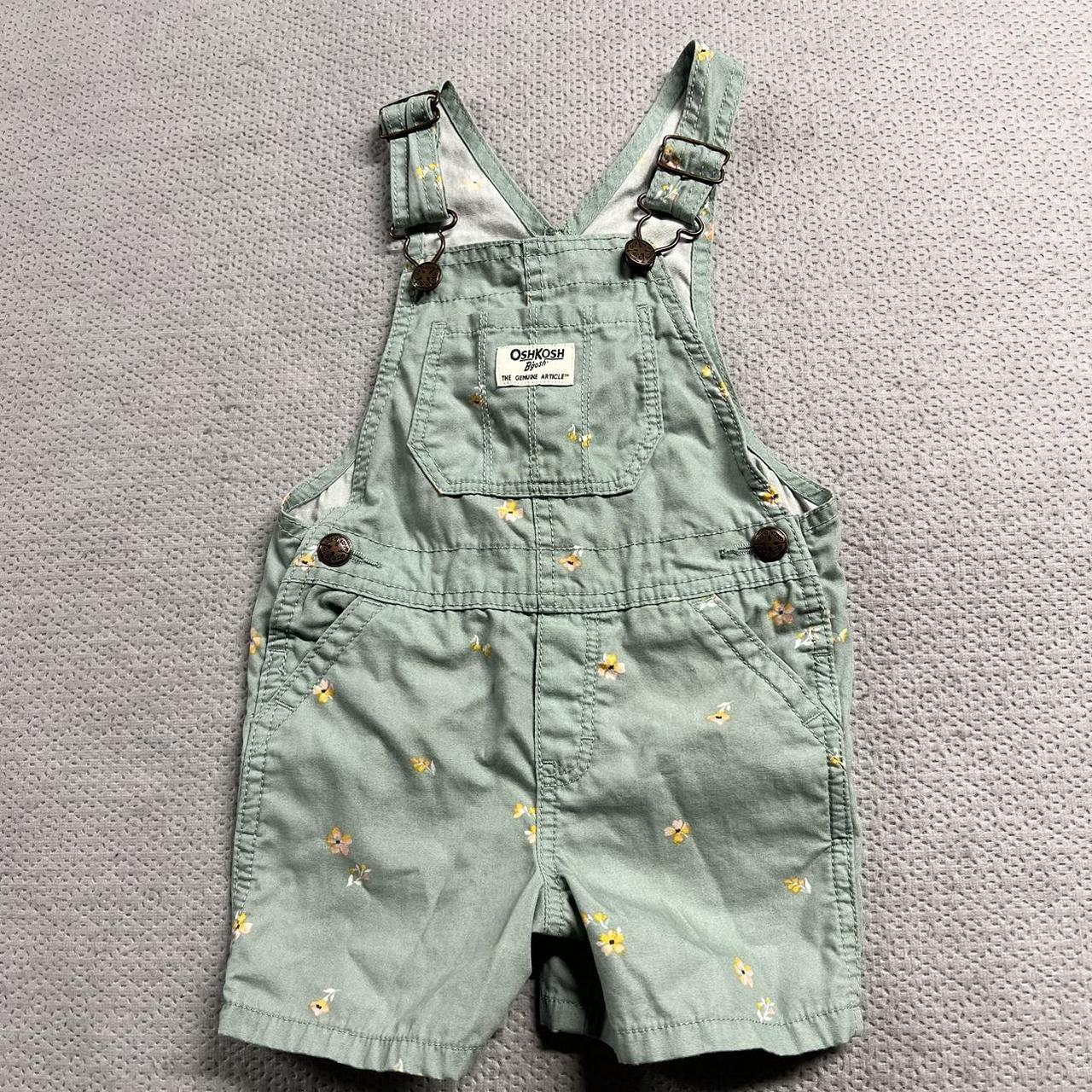 Oshkosh overalls floral sale 3t