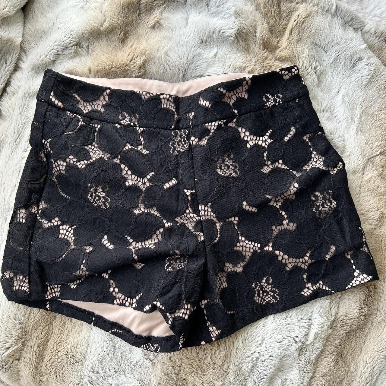 Express lace outlet shorts