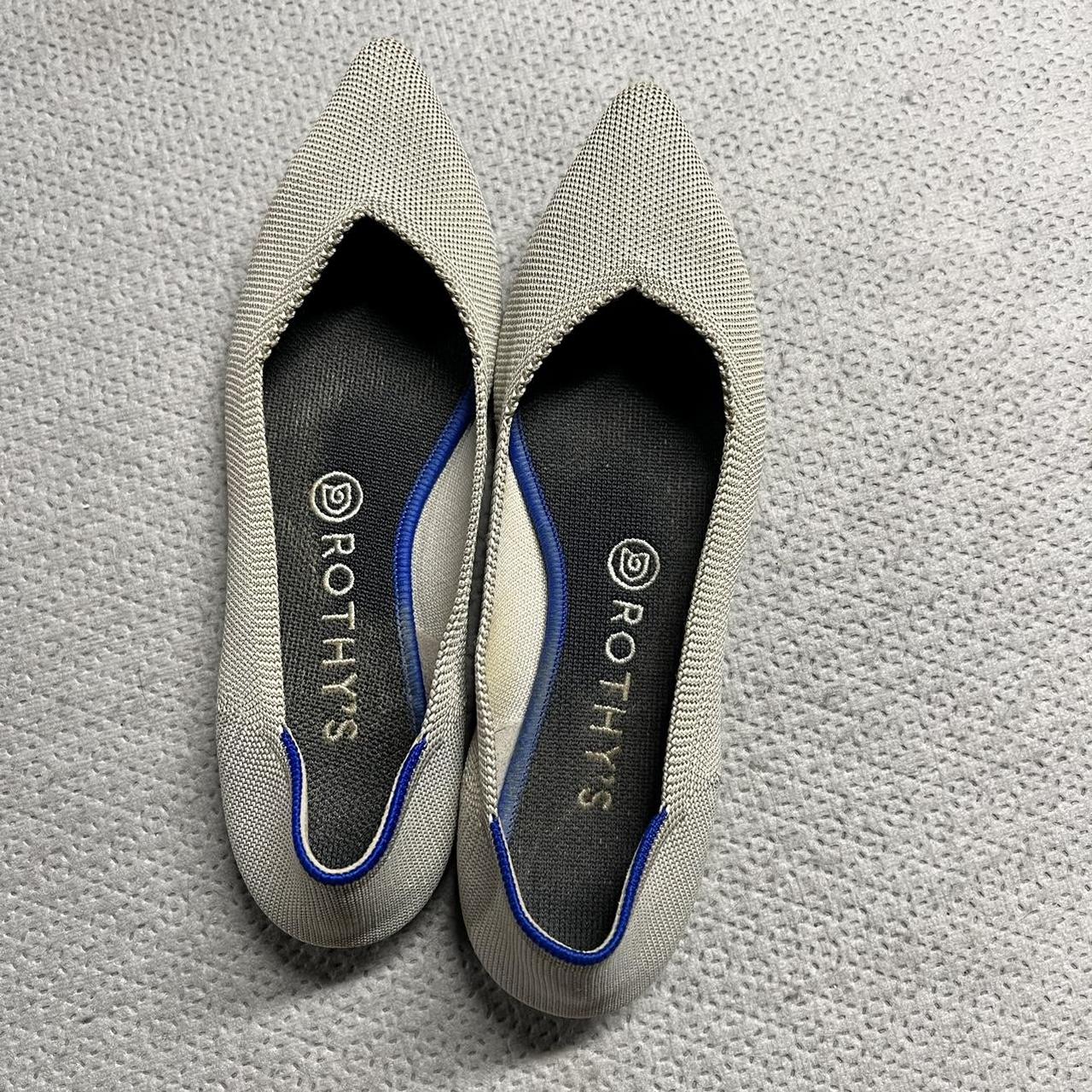 Rothy's The Point Flats Size outlets 8 Gray