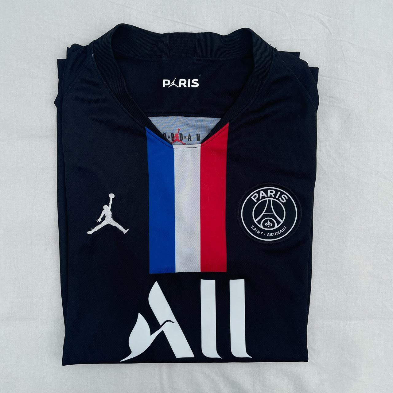 psg jordan black shirt