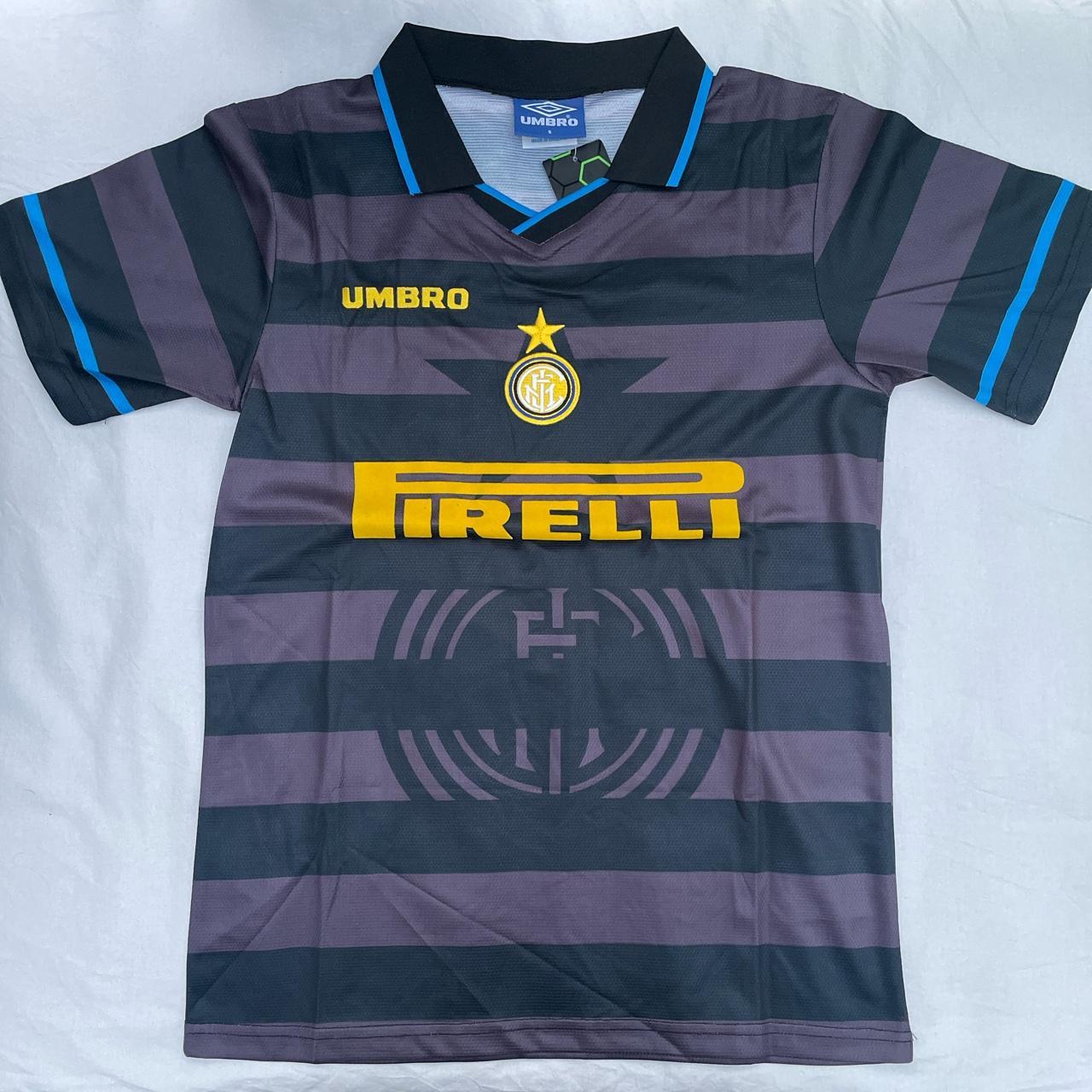 Vintage Inter Milan Umbro Away Kit Ronaldo 10 on... - Depop