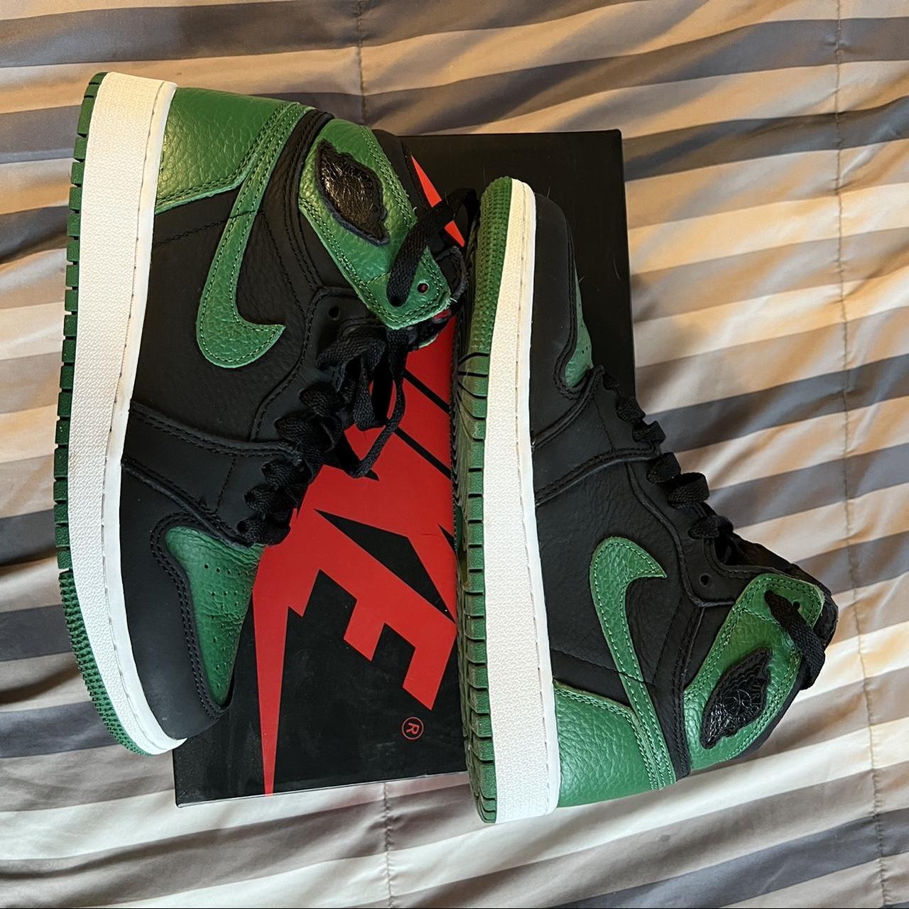 Jordan Women's Green And Black Trainers 