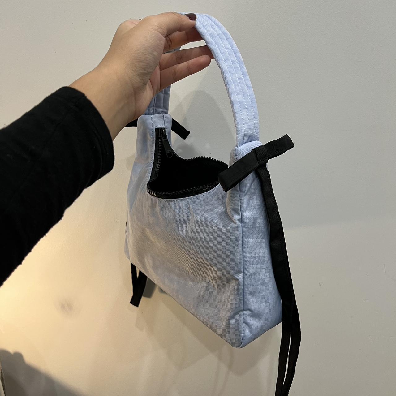 Baggu x Sandy Liang collab shoulder bag in powder | Depop