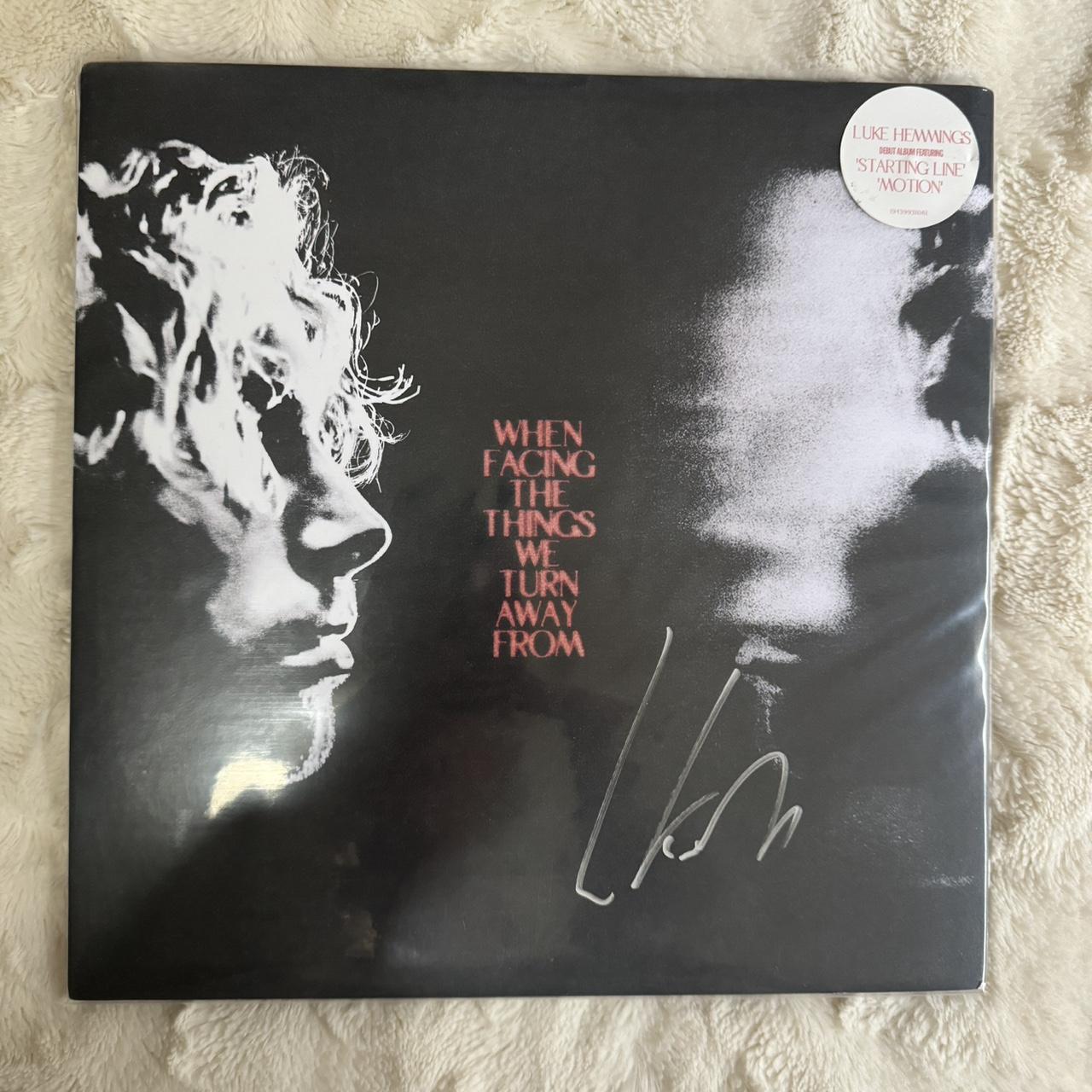 Luke Hemmings top signed vinyl