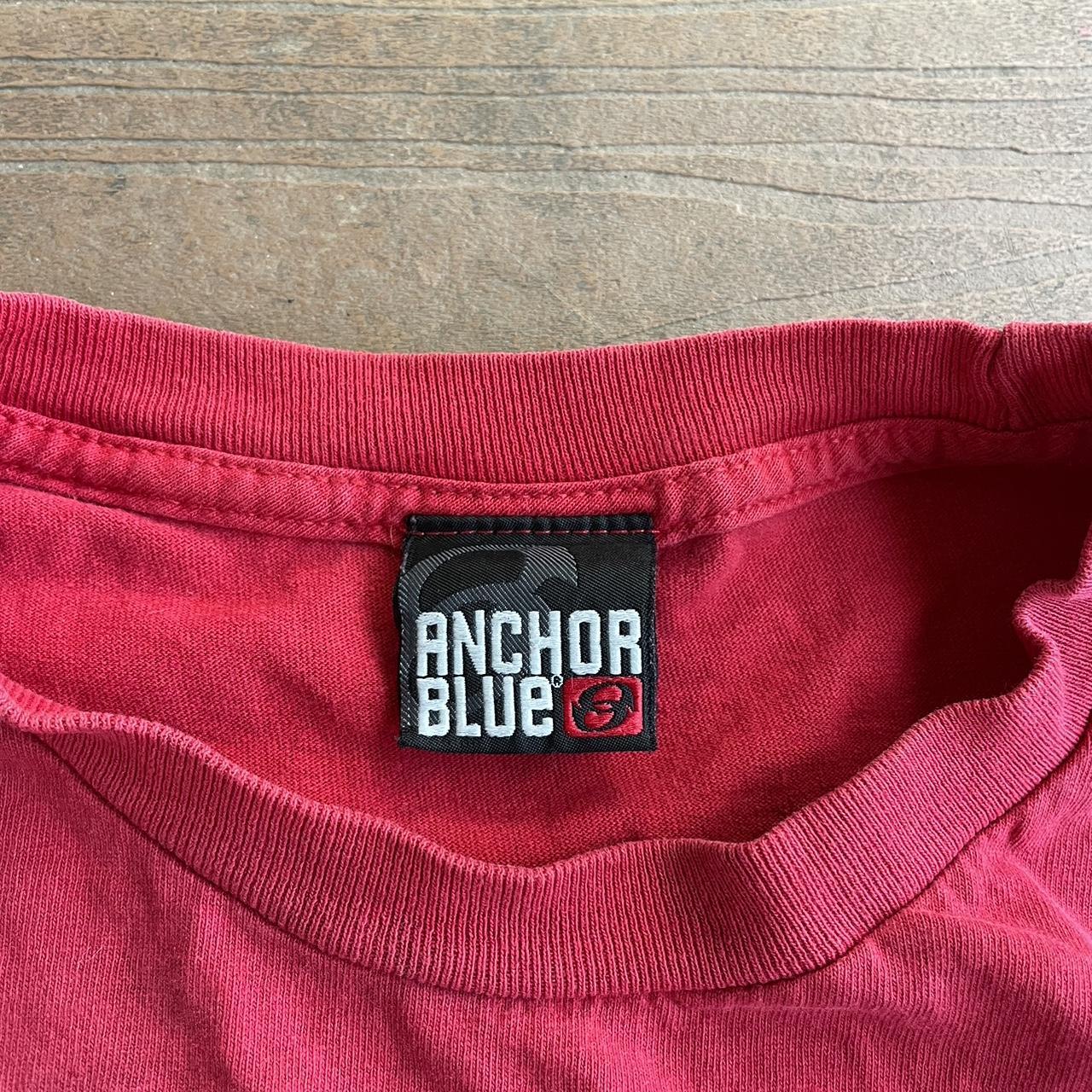 Anchor Blue Men's Tshirt Depop