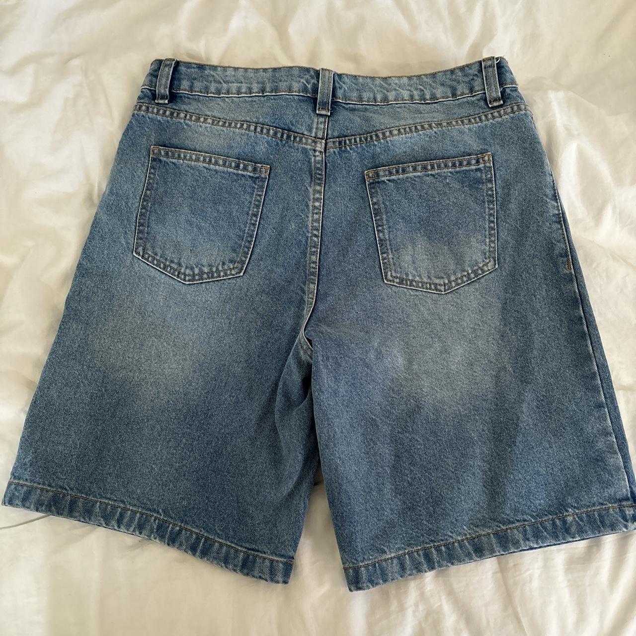 Supre blue denim dad jorts Such a good basic Last... - Depop