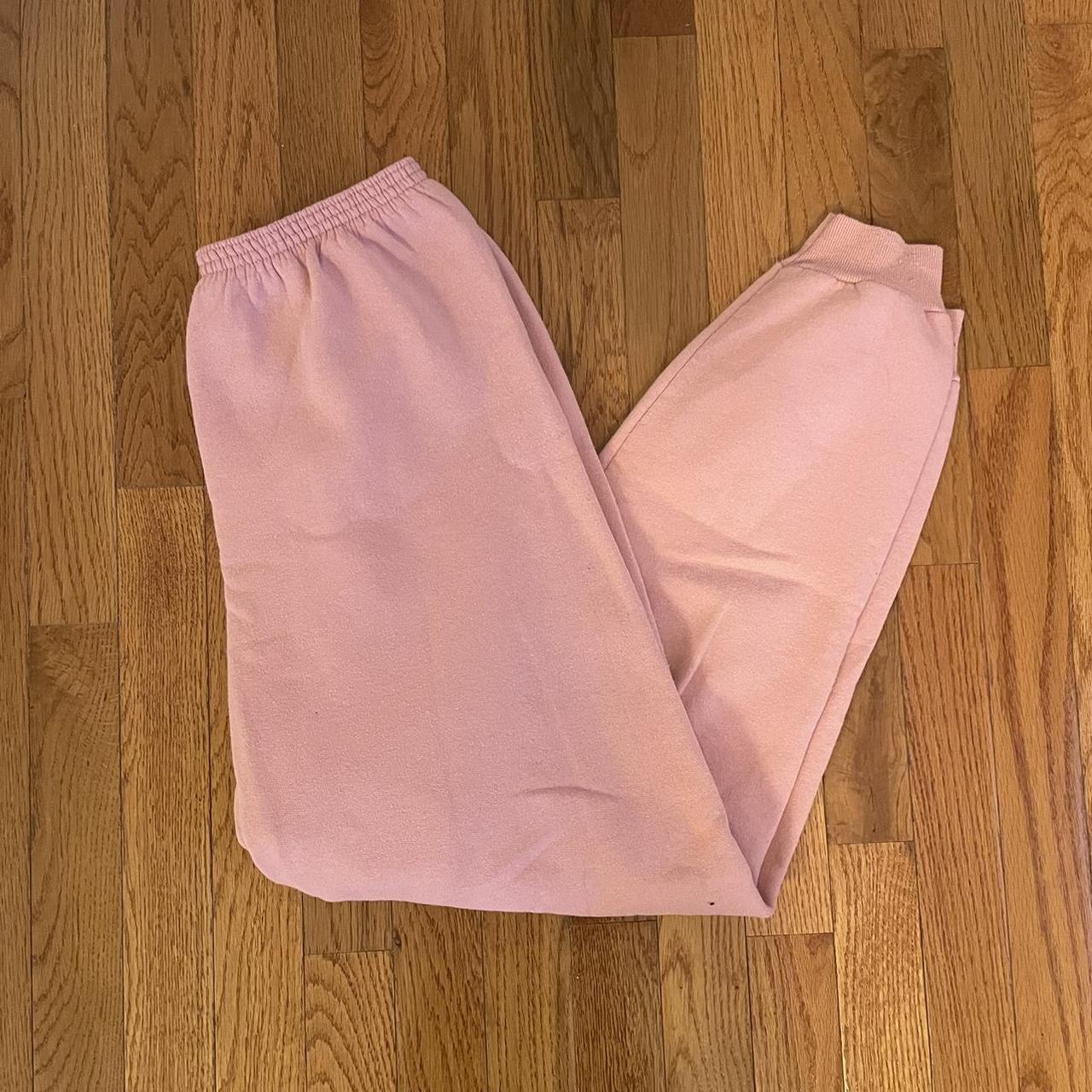 Hanes light pink online sweatpants