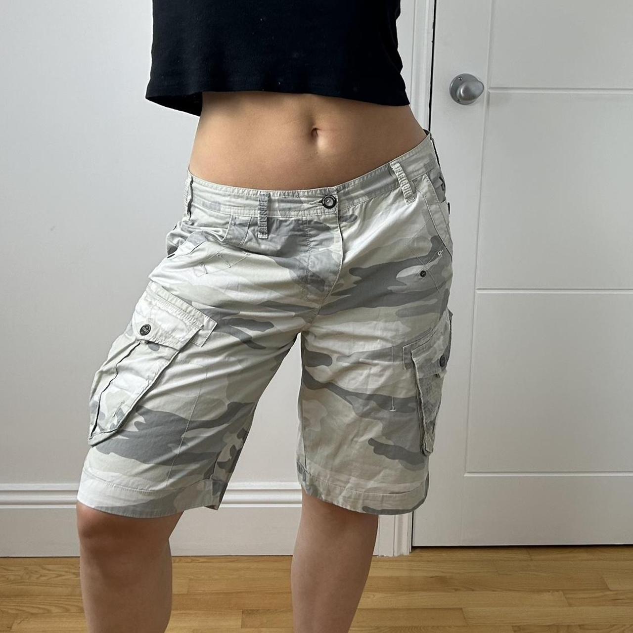 Cargo jorts / long baggy shorts Mean size 34” waist... Depop