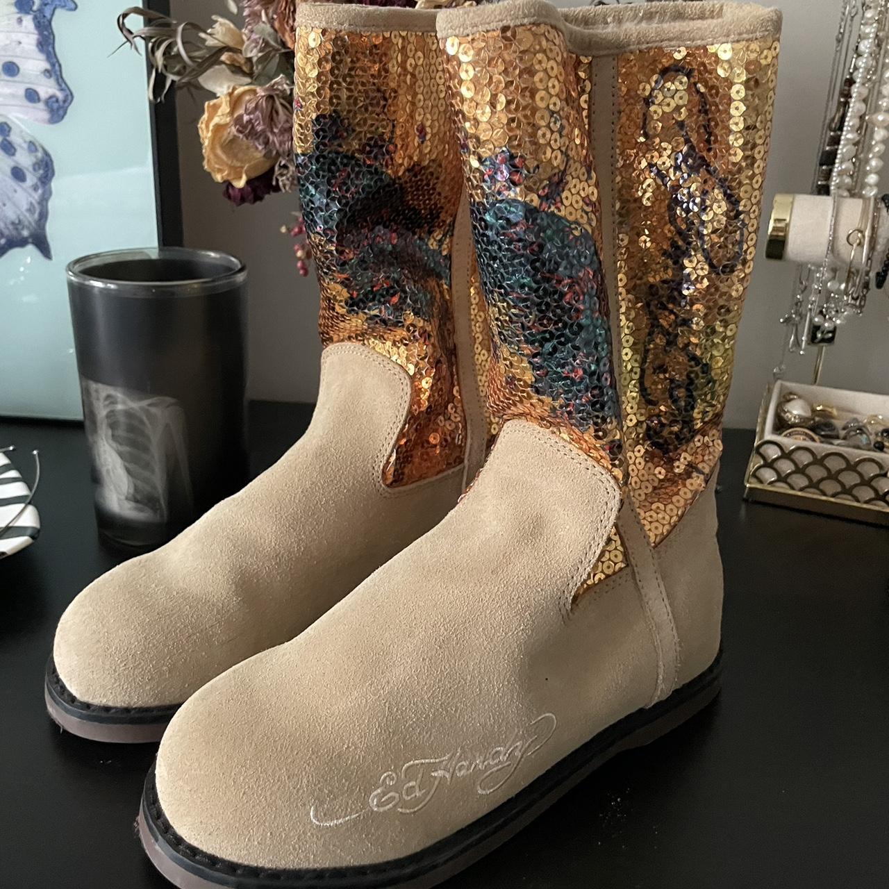 Ed hardy ugg boots on sale